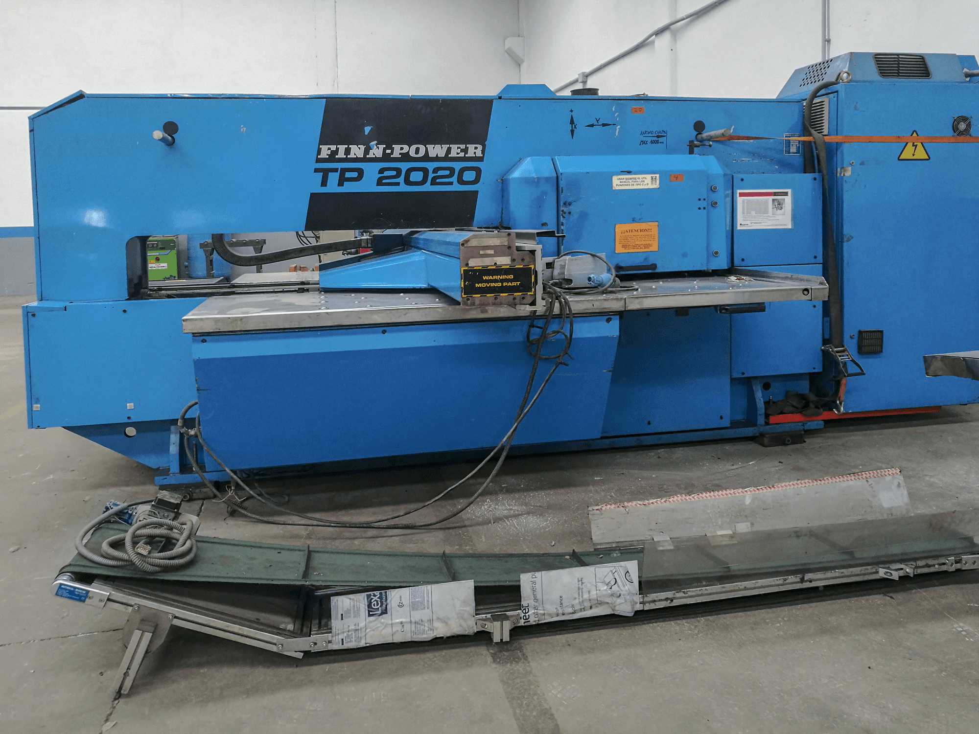 Koneen Finn-Power etunäkymä TP 2020