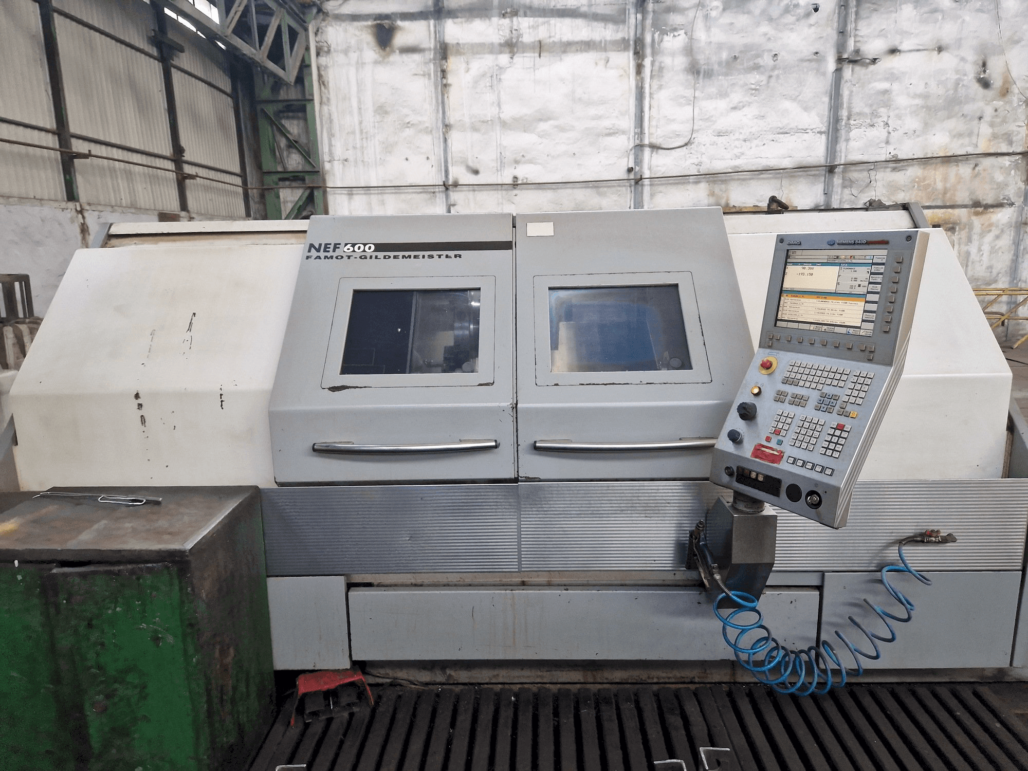 Koneen DMG GILDEMEISTER NEF 600 etunäkymä