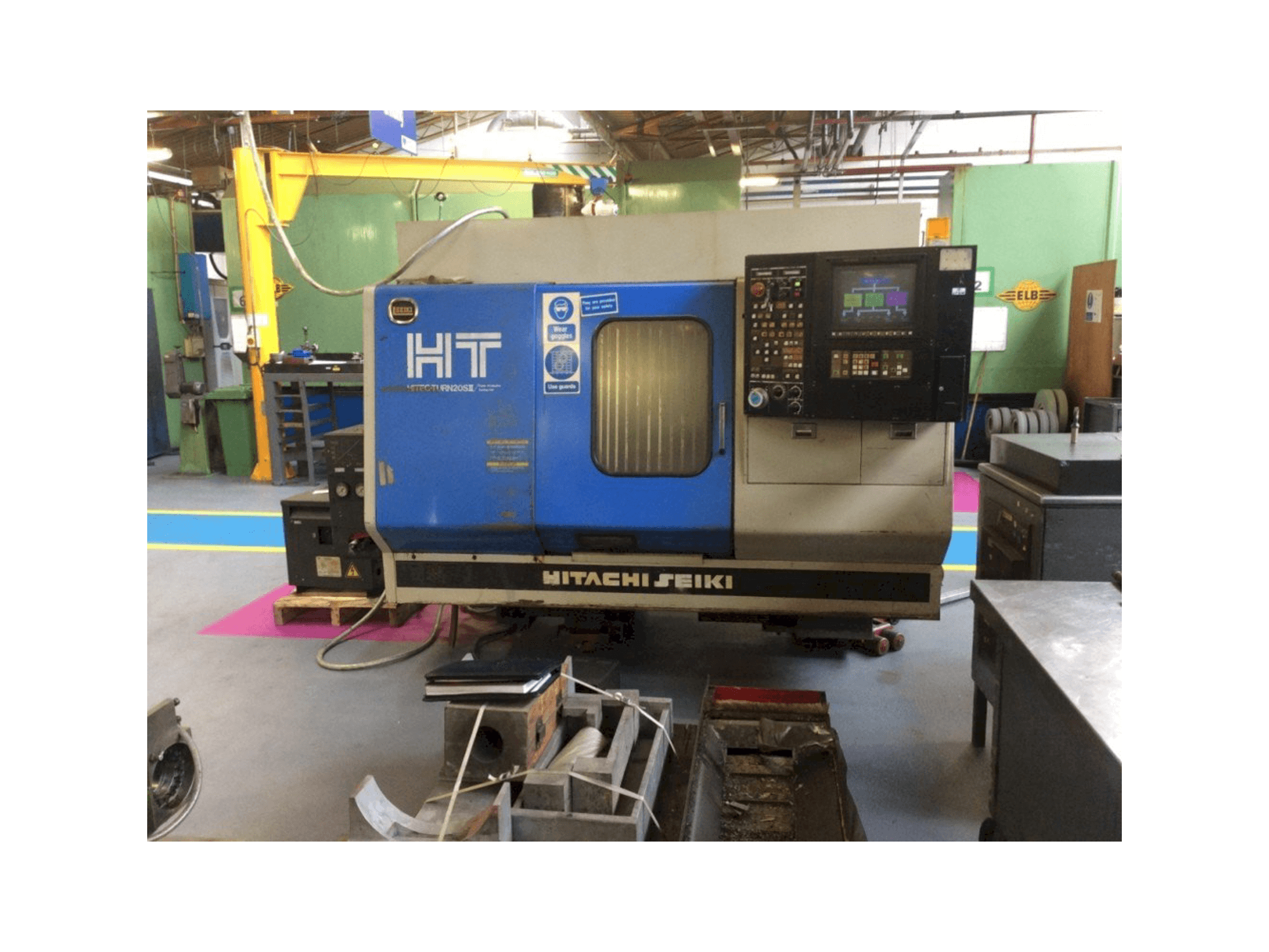 Koneen HITACHI SEIKI HT20SII etunäkymä