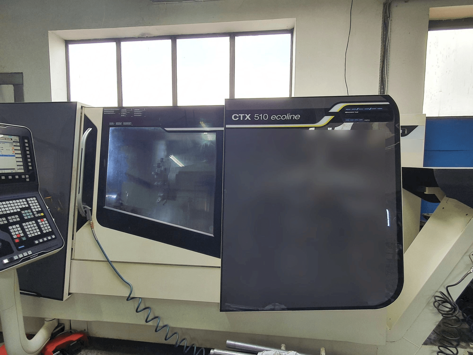 Koneen DMG MORI CTX 510 V3 Ecoline etunäkymä