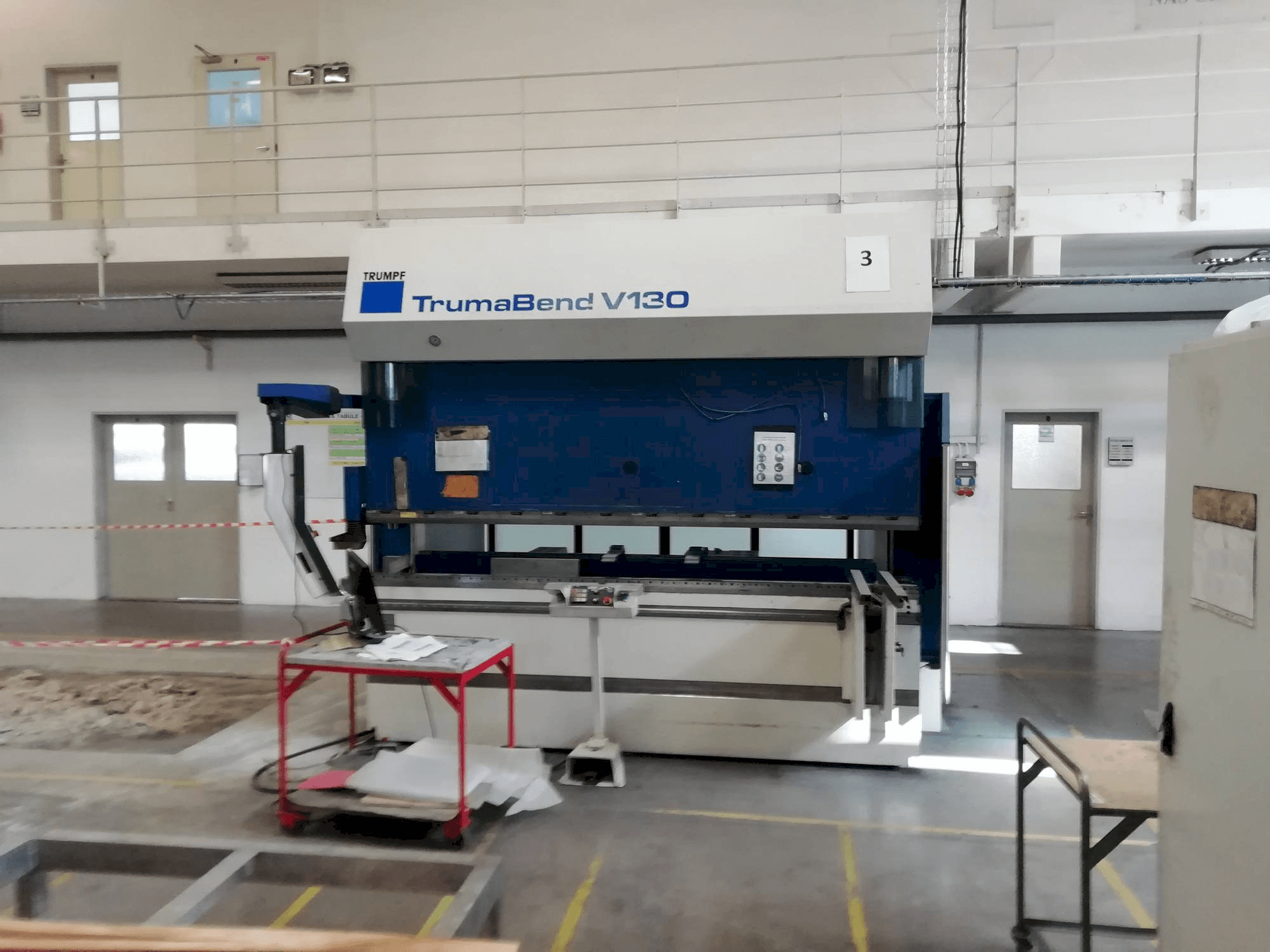 Koneen Trumpf TrumaBend V130 etunäkymä