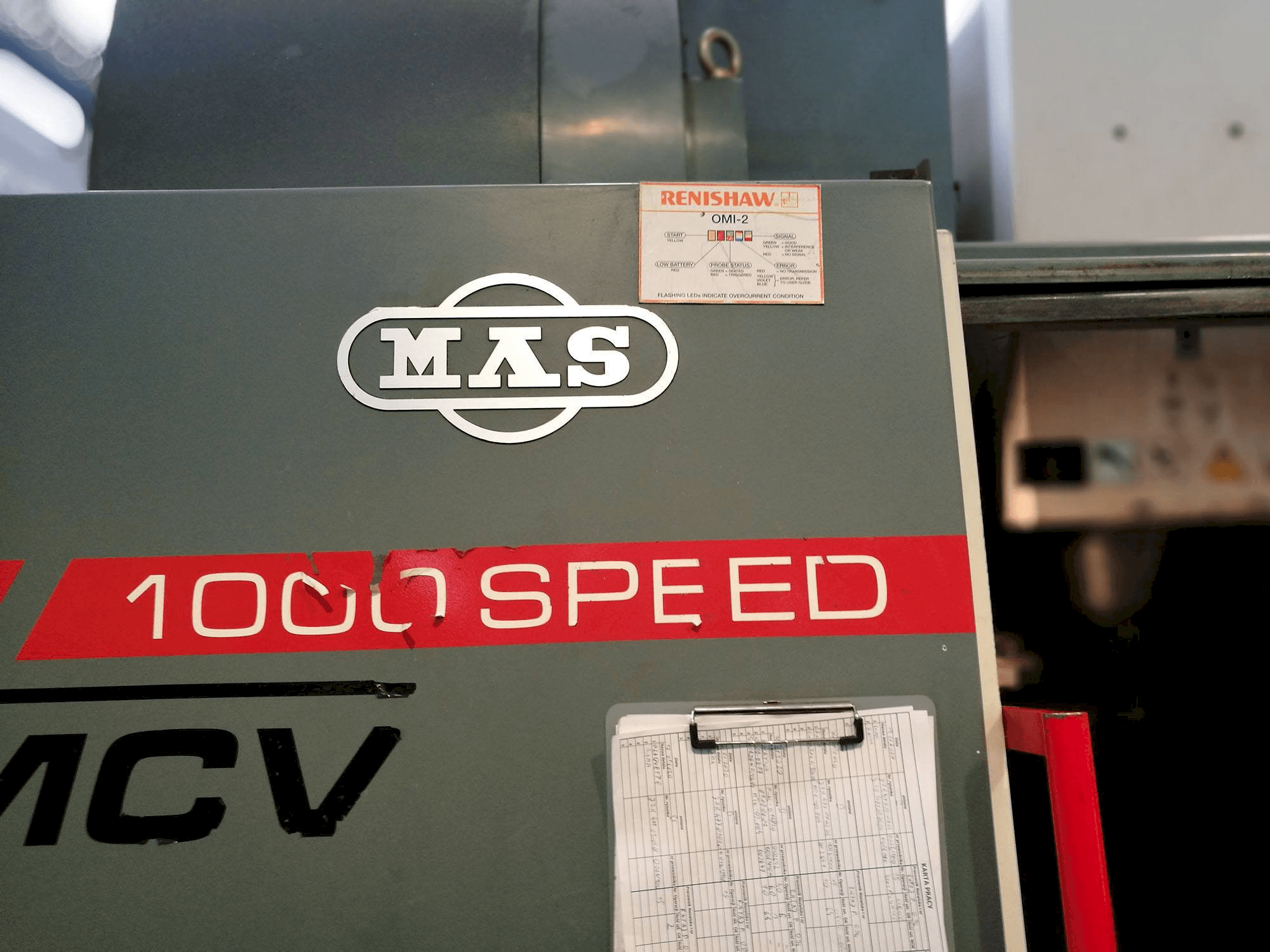 Koneen KOVOSVIT MAS MCV 1000 SPEED etunäkymä