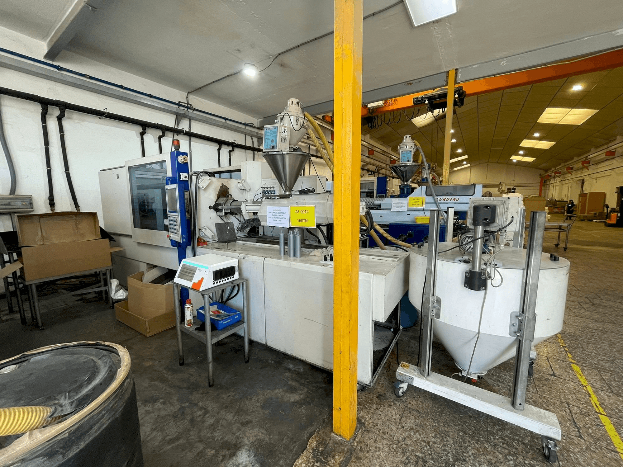 Koneen Battenfeld HM 160/525 E etunäkymä