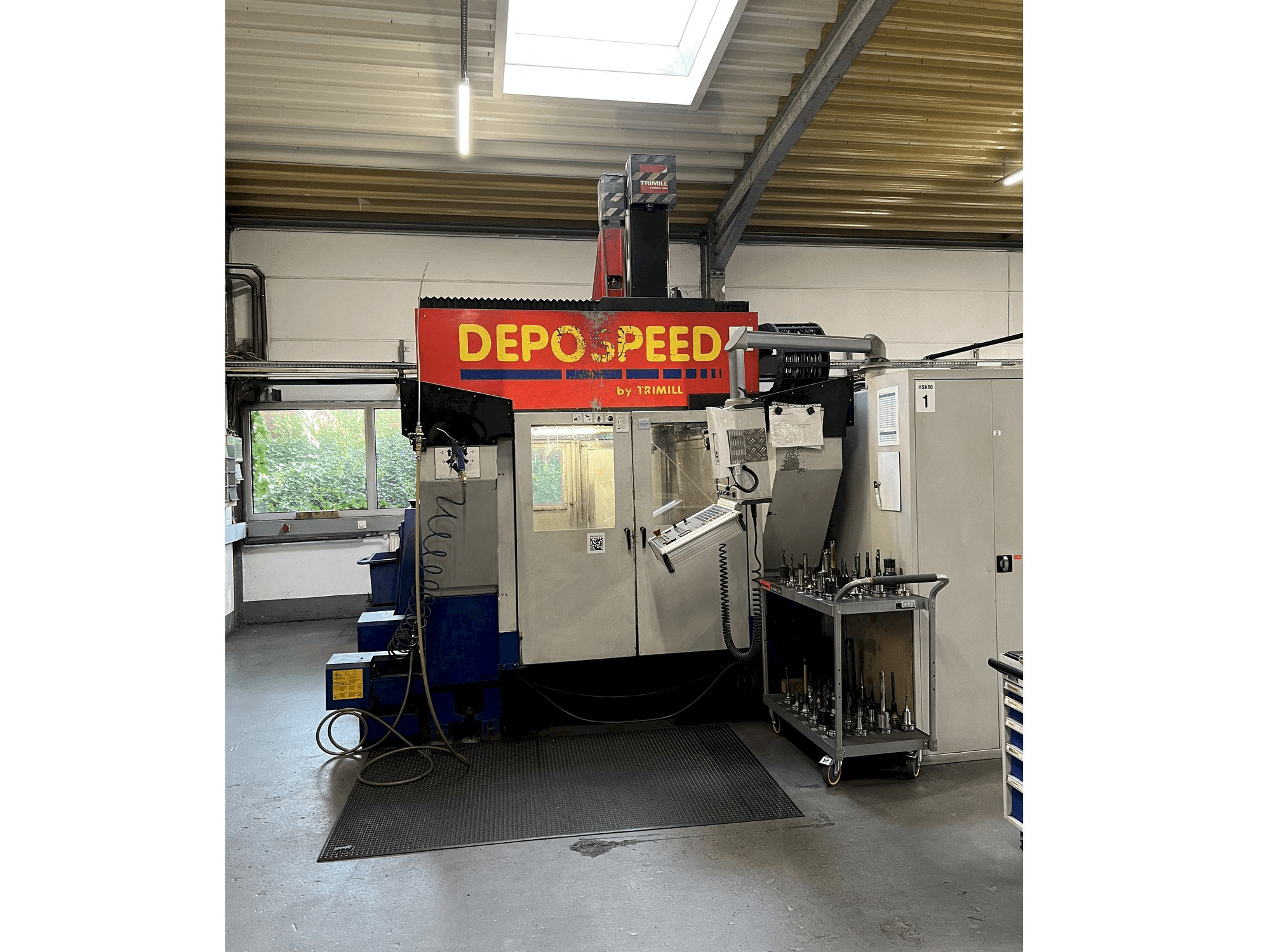 Koneen TRIMILL 1011 Depo Speed etunäkymä