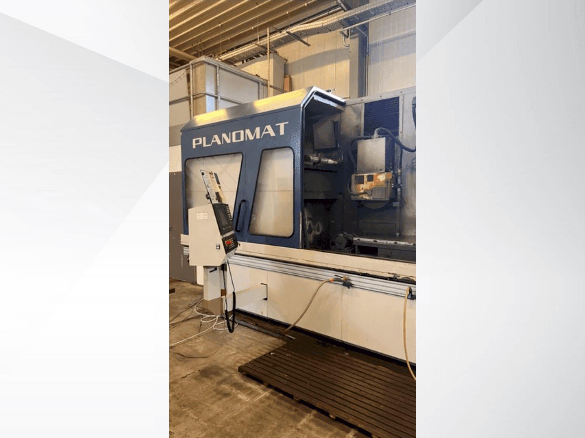 Koneen BLOHM Planomat 616 etunäkymä