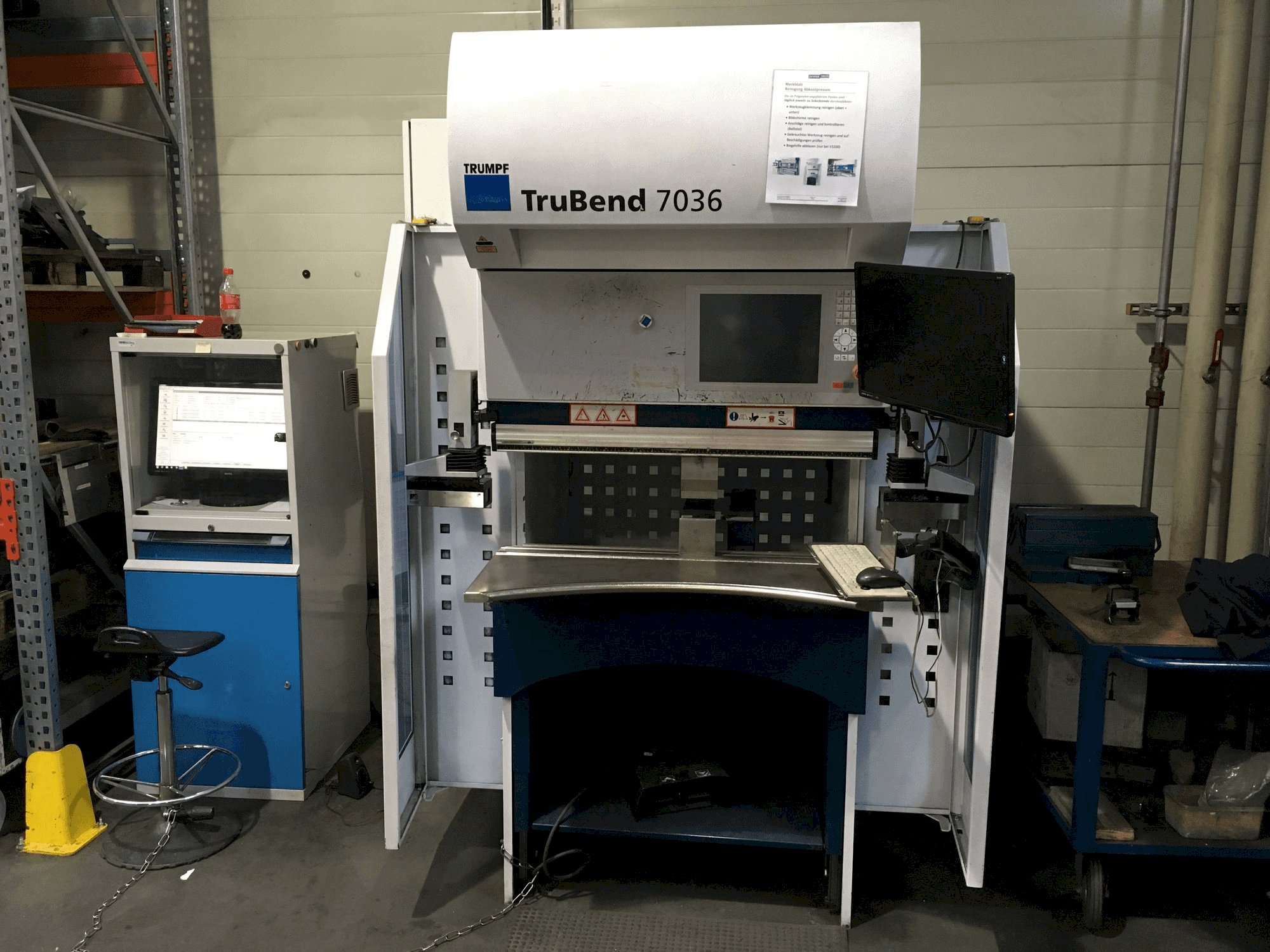 Koneen Trumpf TruBend 7036 etunäkymä