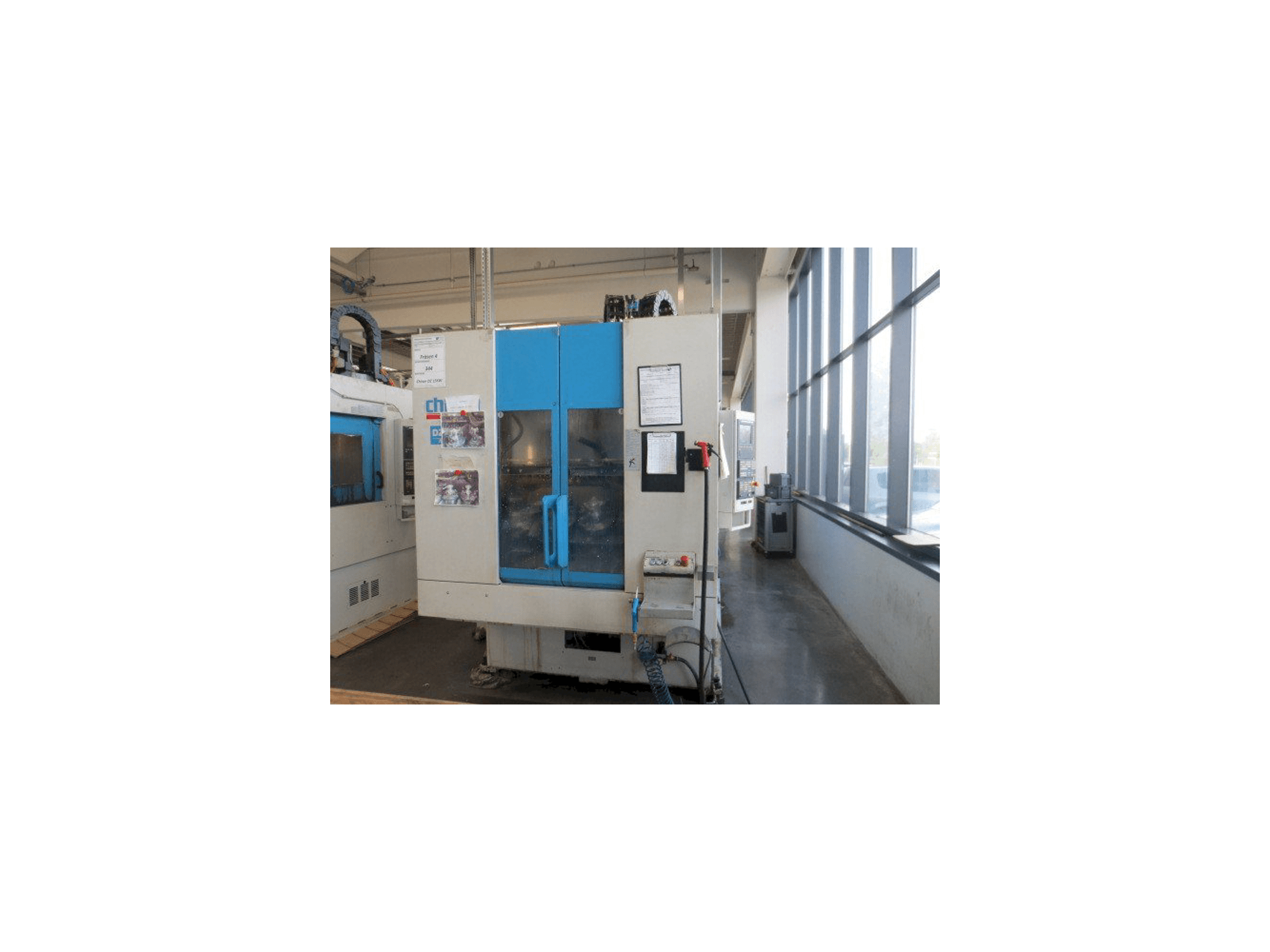 Koneen CHIRON DZ 15K W etunäkymä