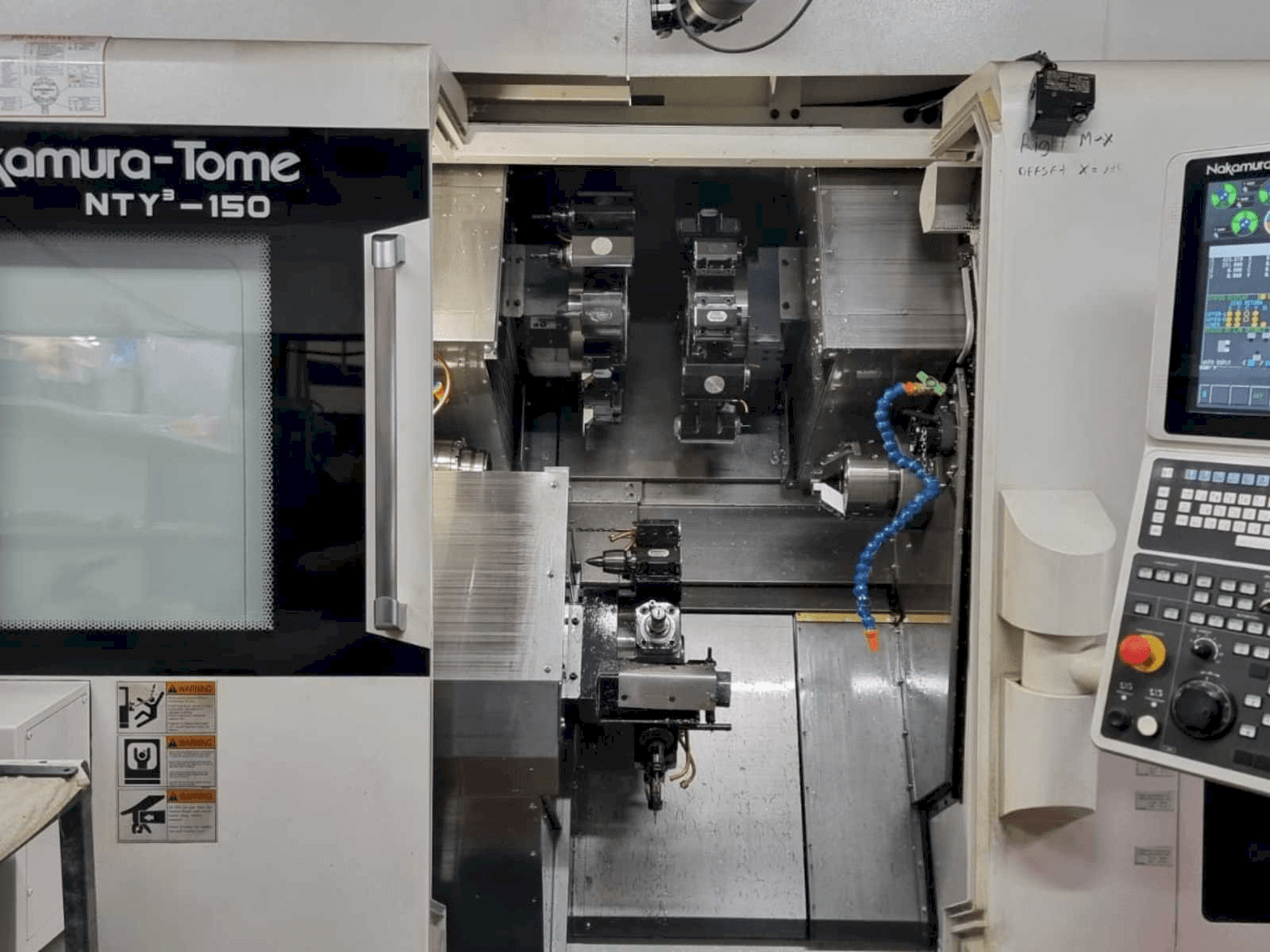 Koneen NAKAMURA-TOME NTY3-150 etunäkymä