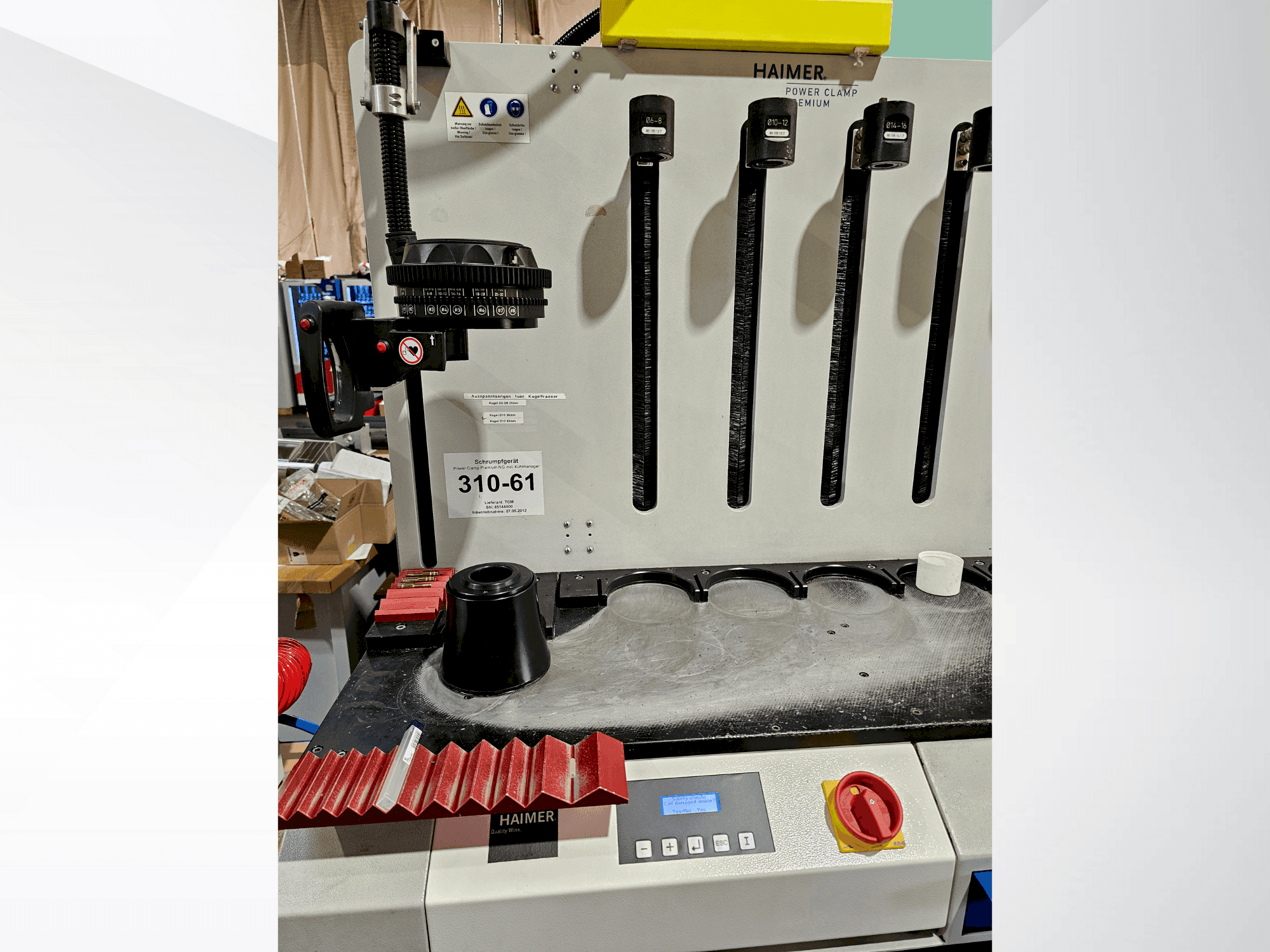 Koneen HAIMER PC 2011 Premium etunäkymä