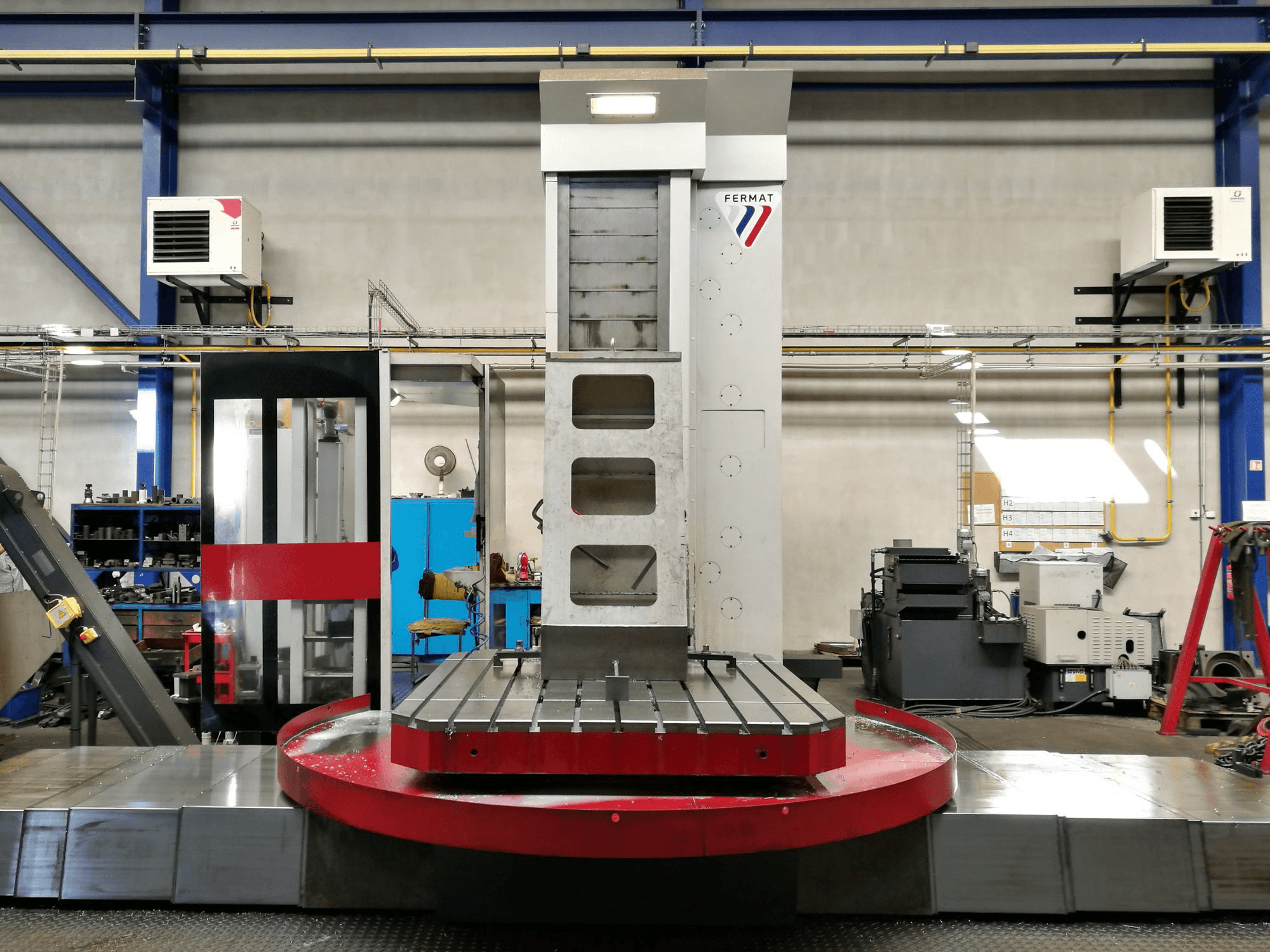 Koneen FERMAT etunäkymä WFT 13 CNC
