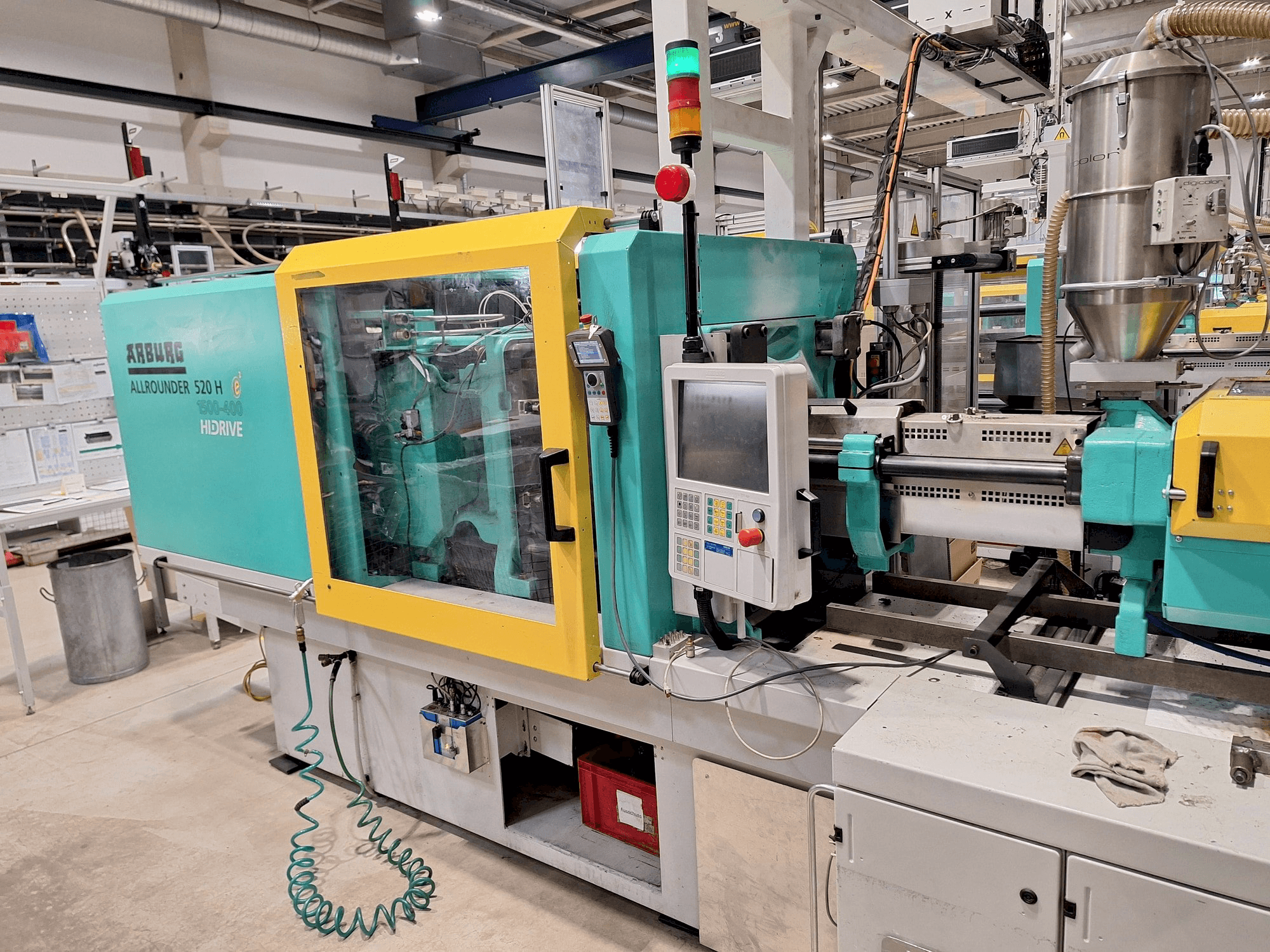 Koneen Arburg 520 H 1500-400 (2013) etunäkymä