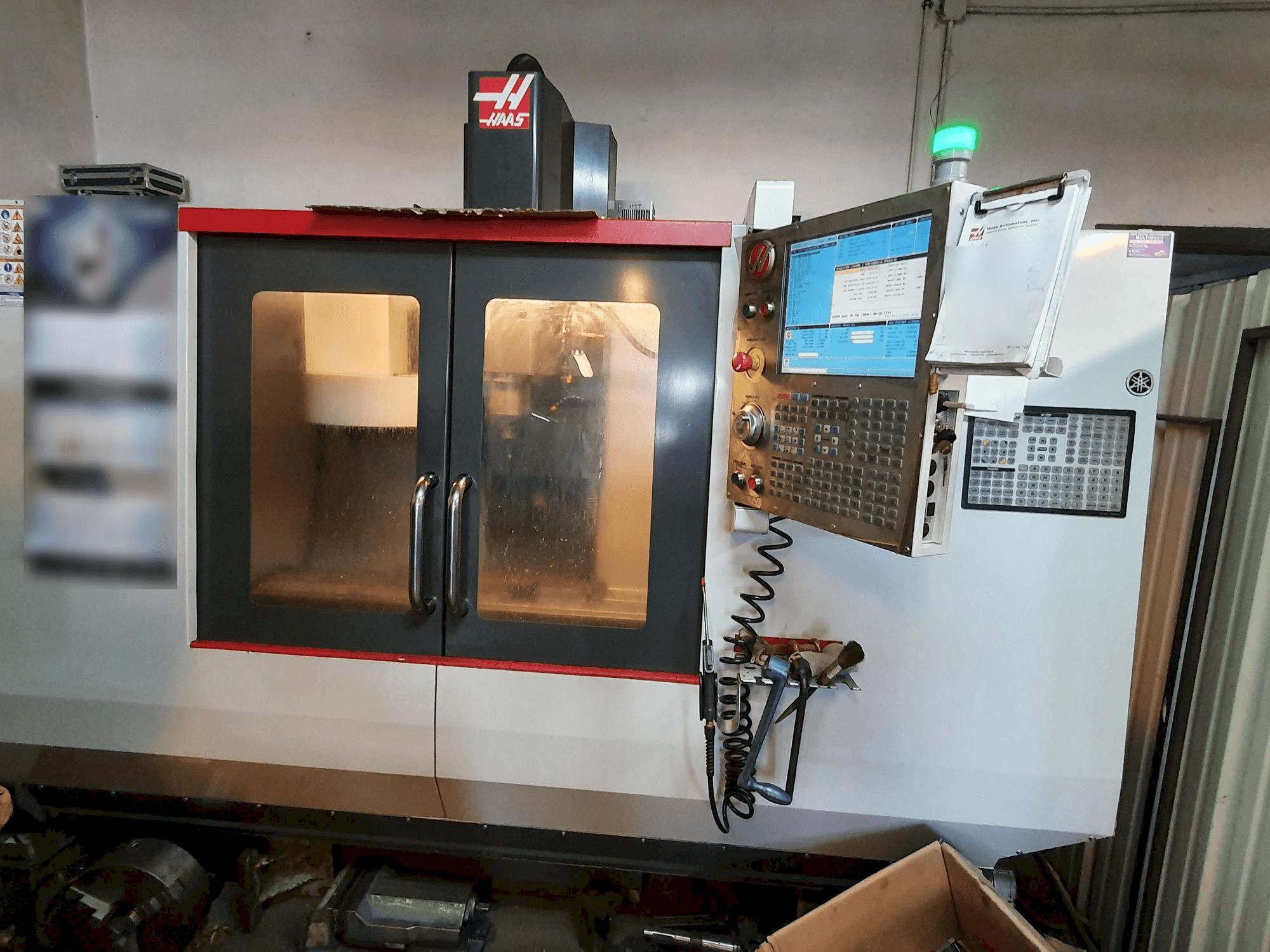 Koneen HAAS TM-2P etunäkymä