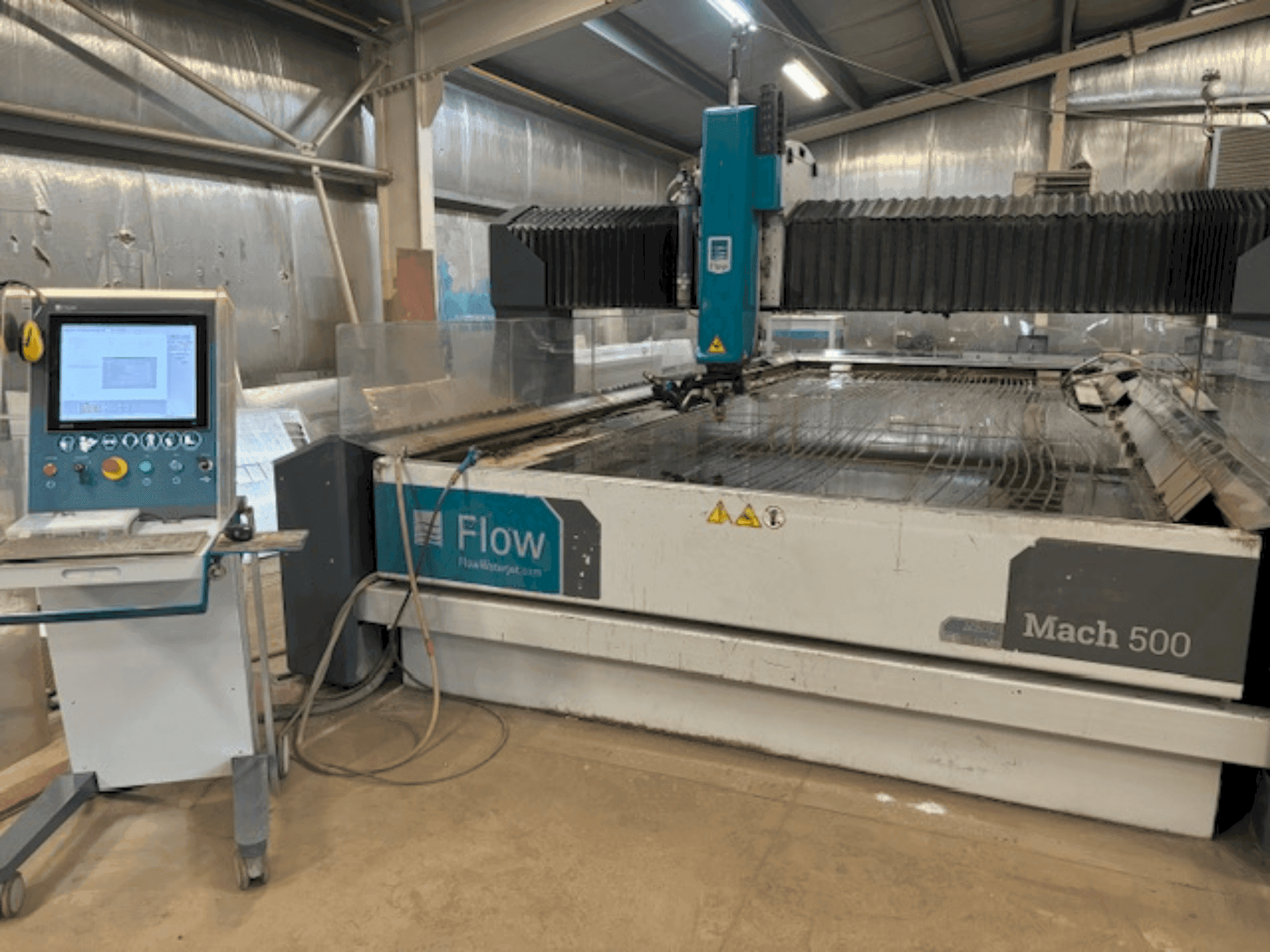 Koneen Flow Mach M500-2060 etunäkymä