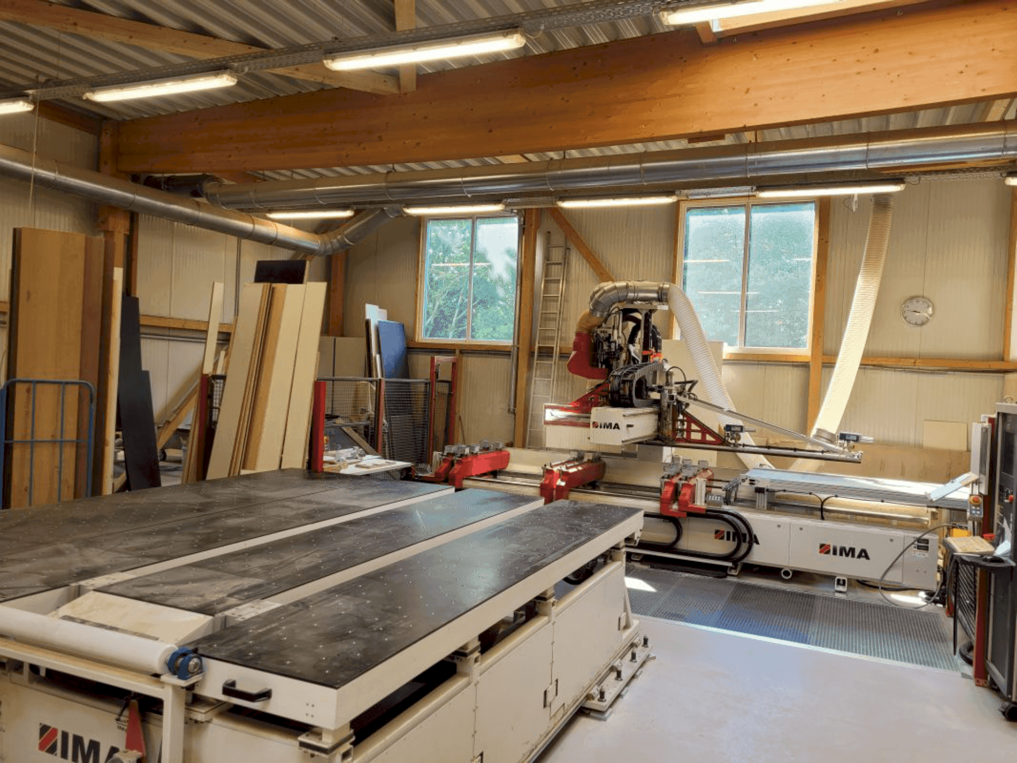 Koneen IMA BIMA CUT 120/300 etunäkymä