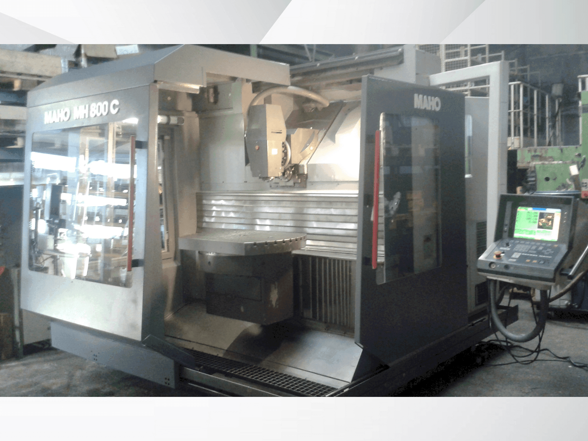 Koneen MAHO MH 800 C etunäkymä