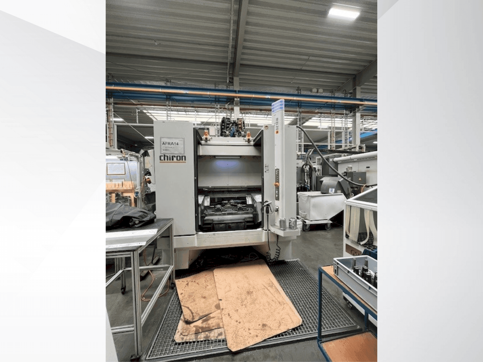 Koneen CHIRON DZ 18 W etunäkymä