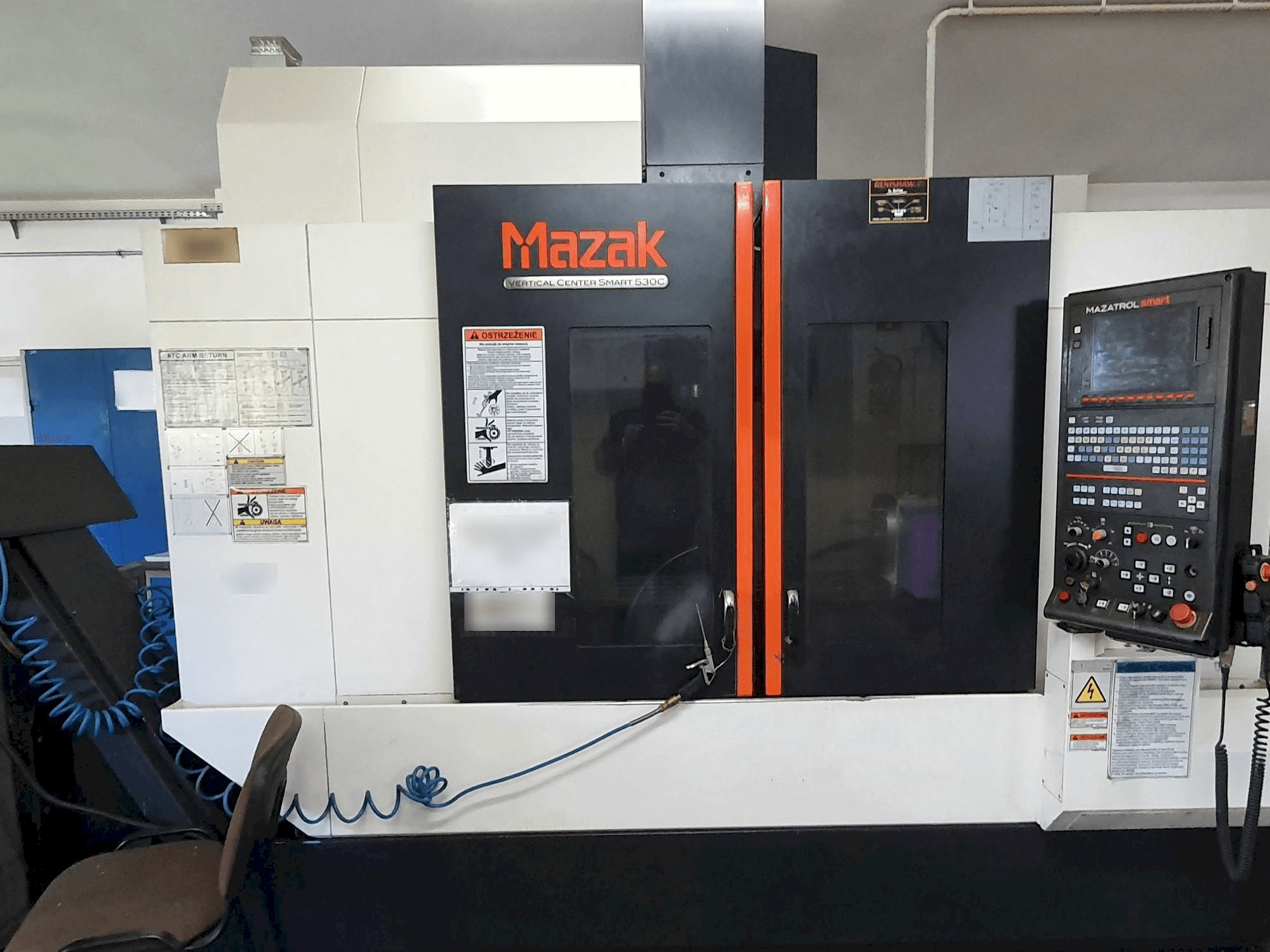 Koneen Mazak Smart 530C etunäkymä