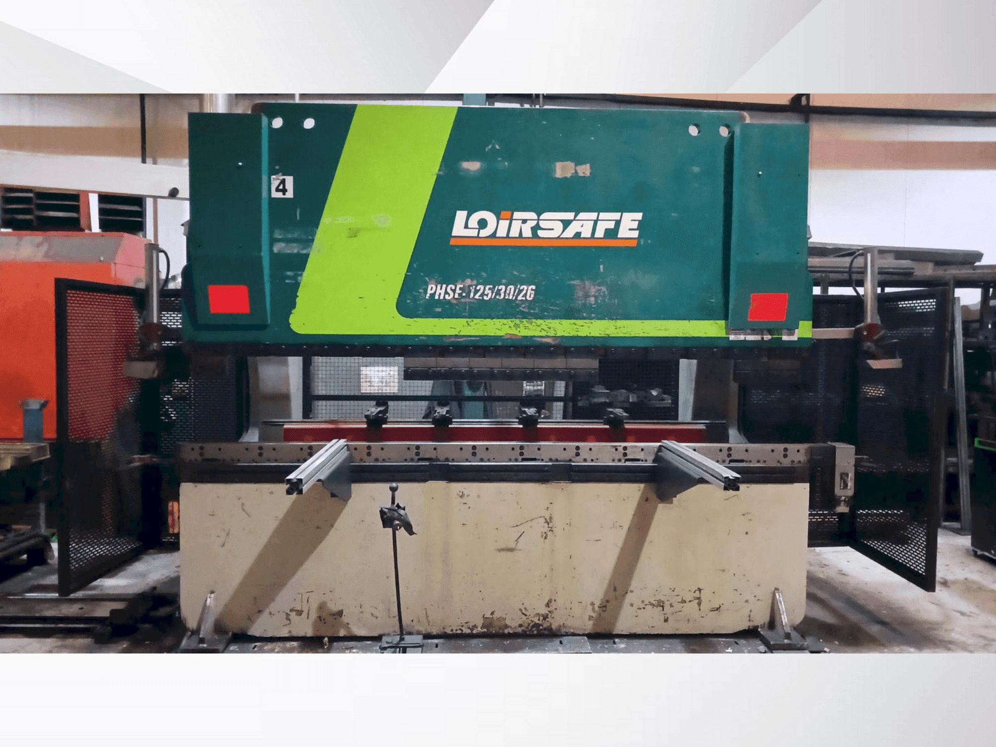 Koneen LOIRE SAFE PHSE-125/30/26 etunäkymä