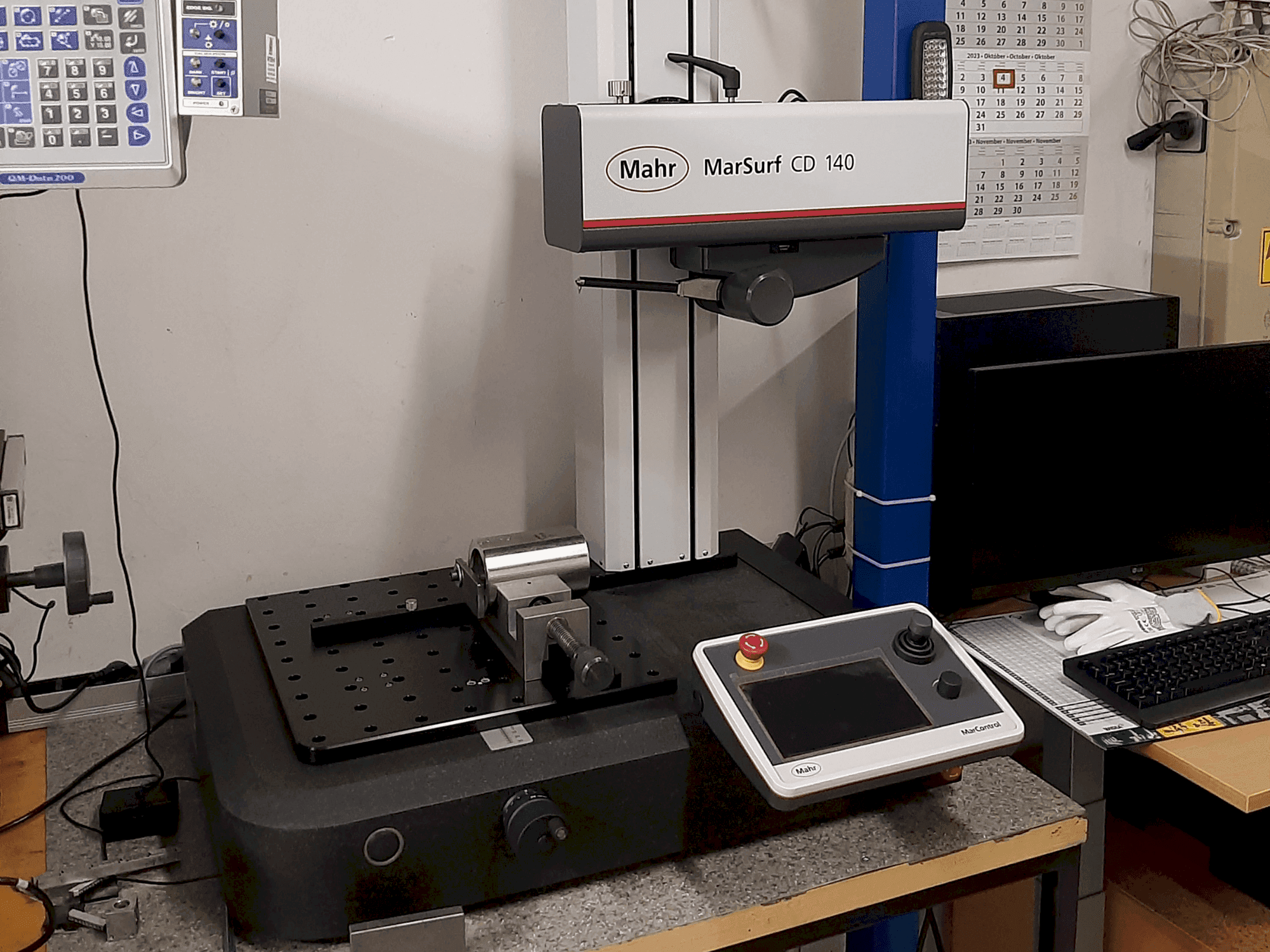 Koneen MAHR MarSurf CD 140 etunäkymä