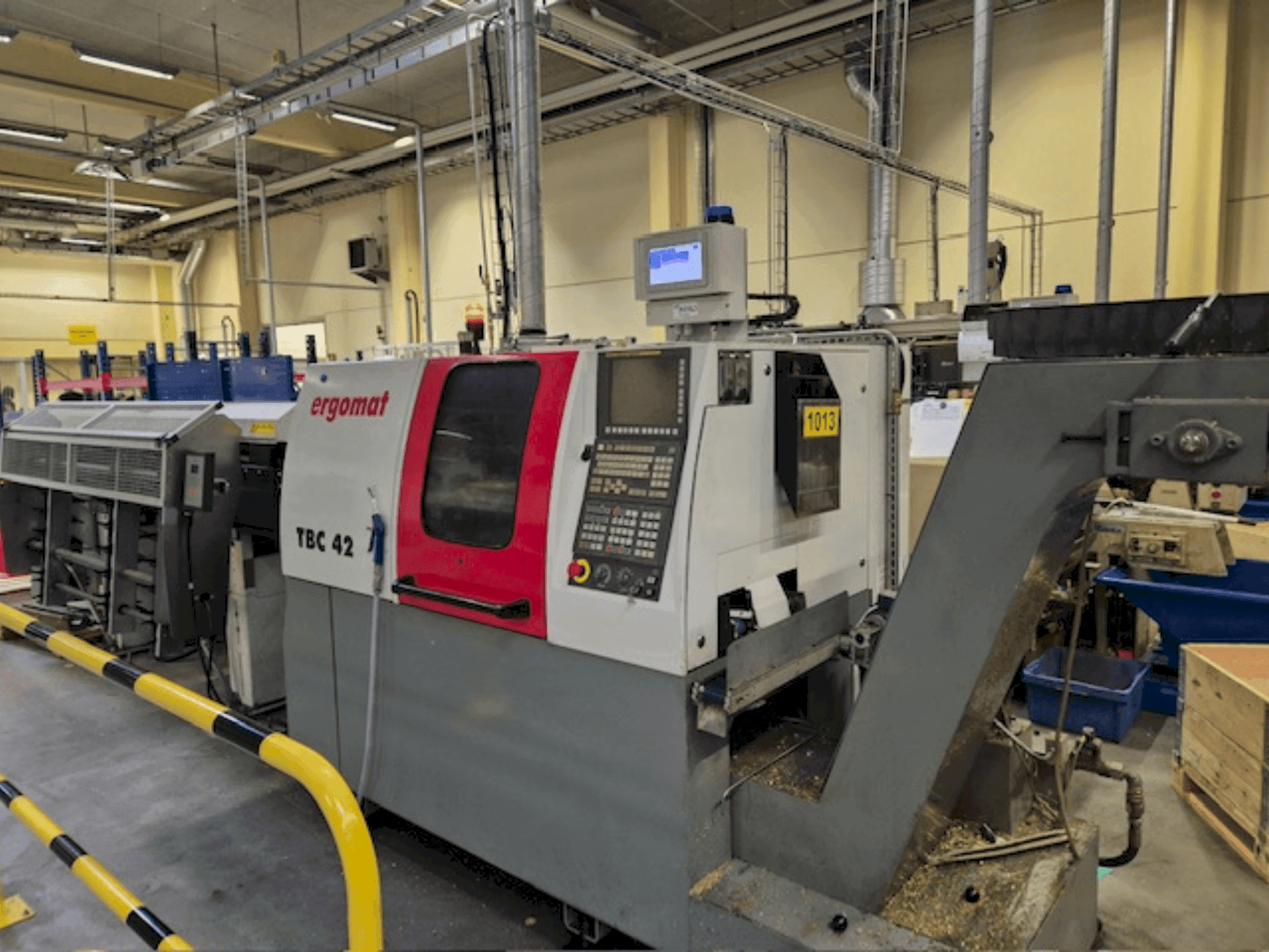 Koneen ERGOMAT TBC-42 etunäkymä