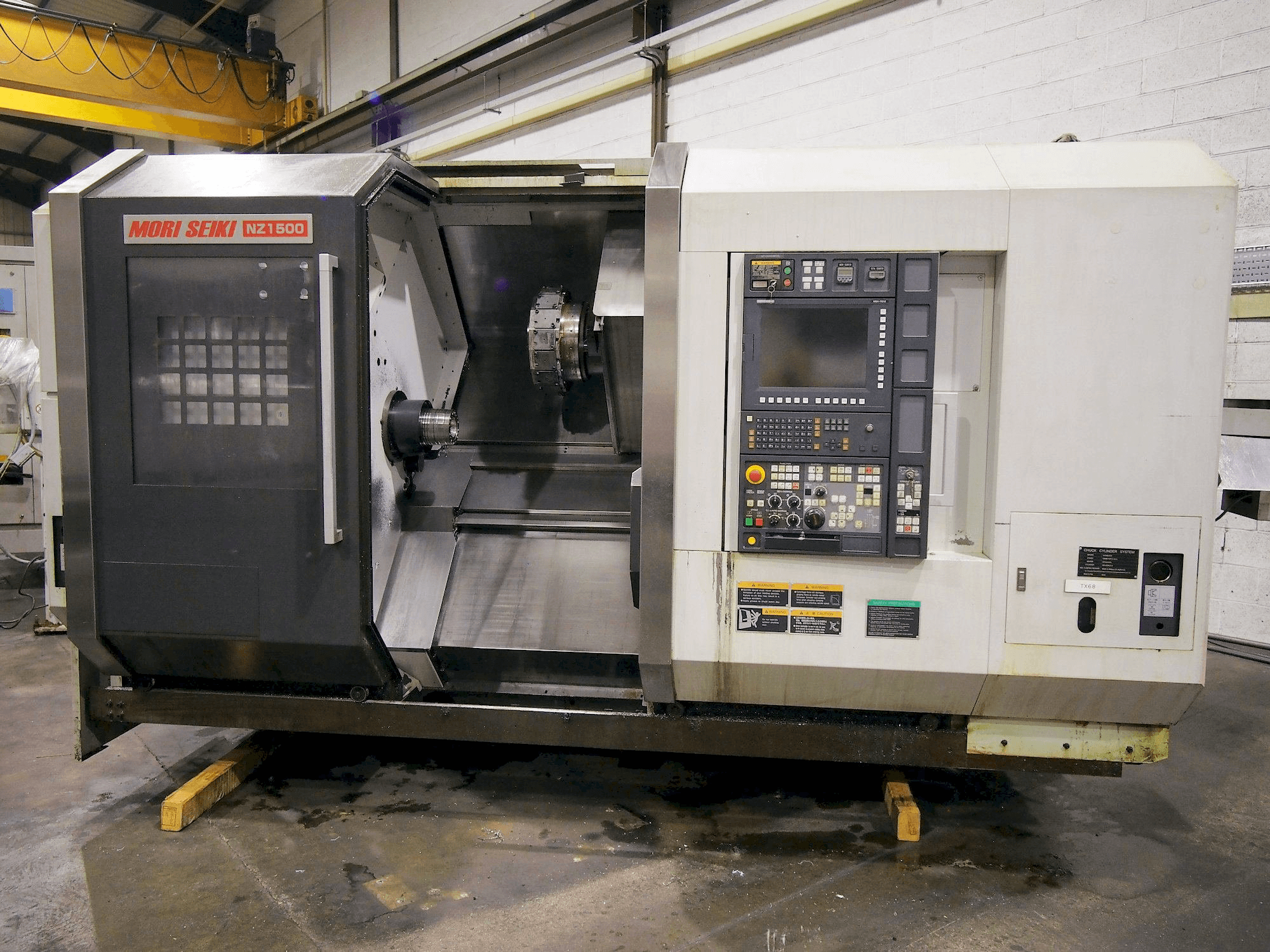 Koneen MORI SEIKI NZ 1500 T2Y etunäkymä