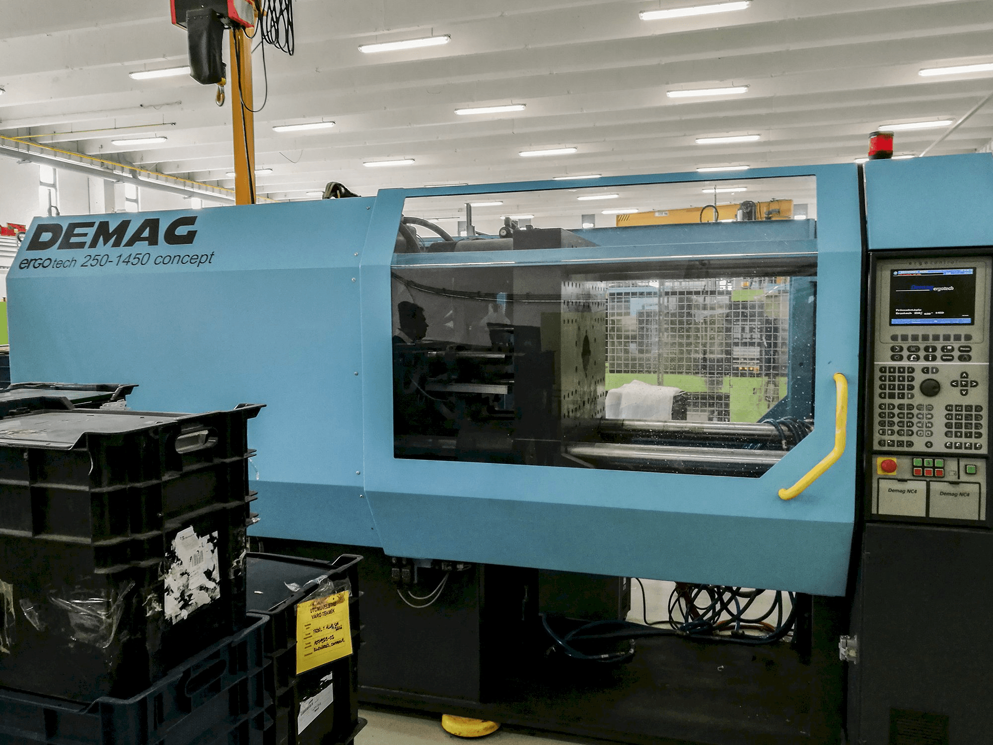 Koneen DEMAG etunäkymä Ergotech concept 2500-1450