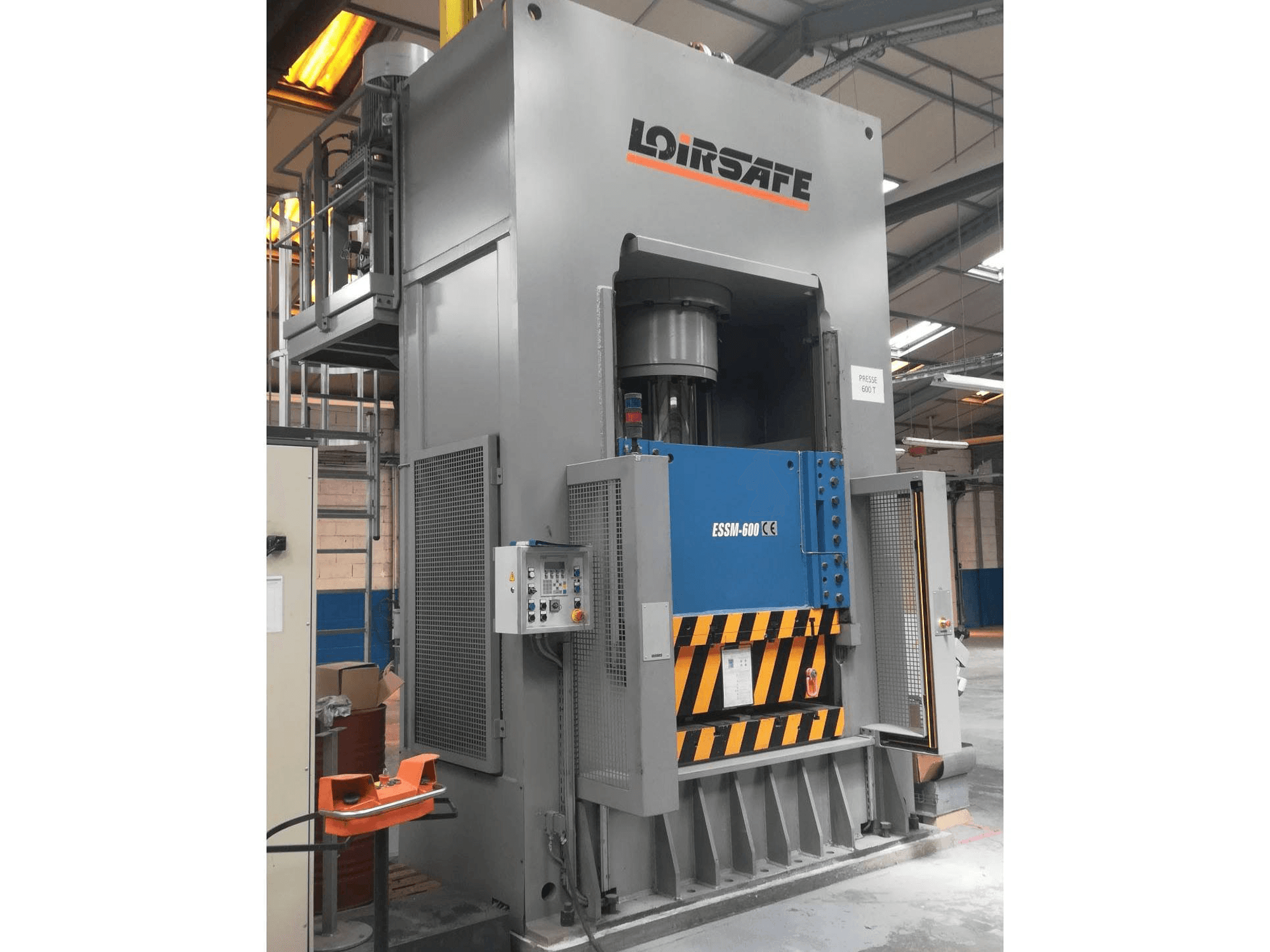 Koneen LOIRSAFE ESSM -600/15-13,5/12-8 etunäkymä