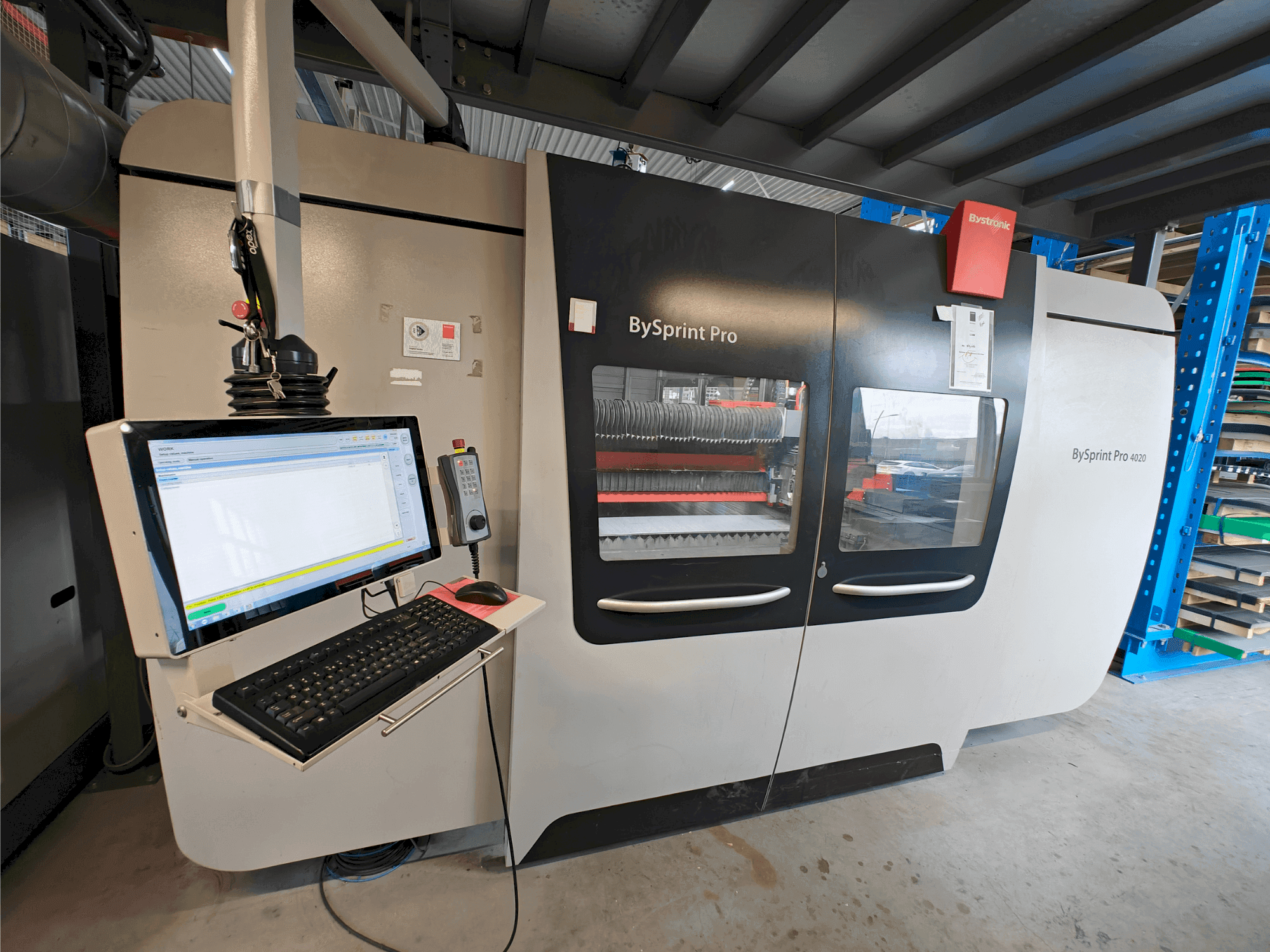 Koneen Bystronic Bysprint Pro 4020 etunäkymä