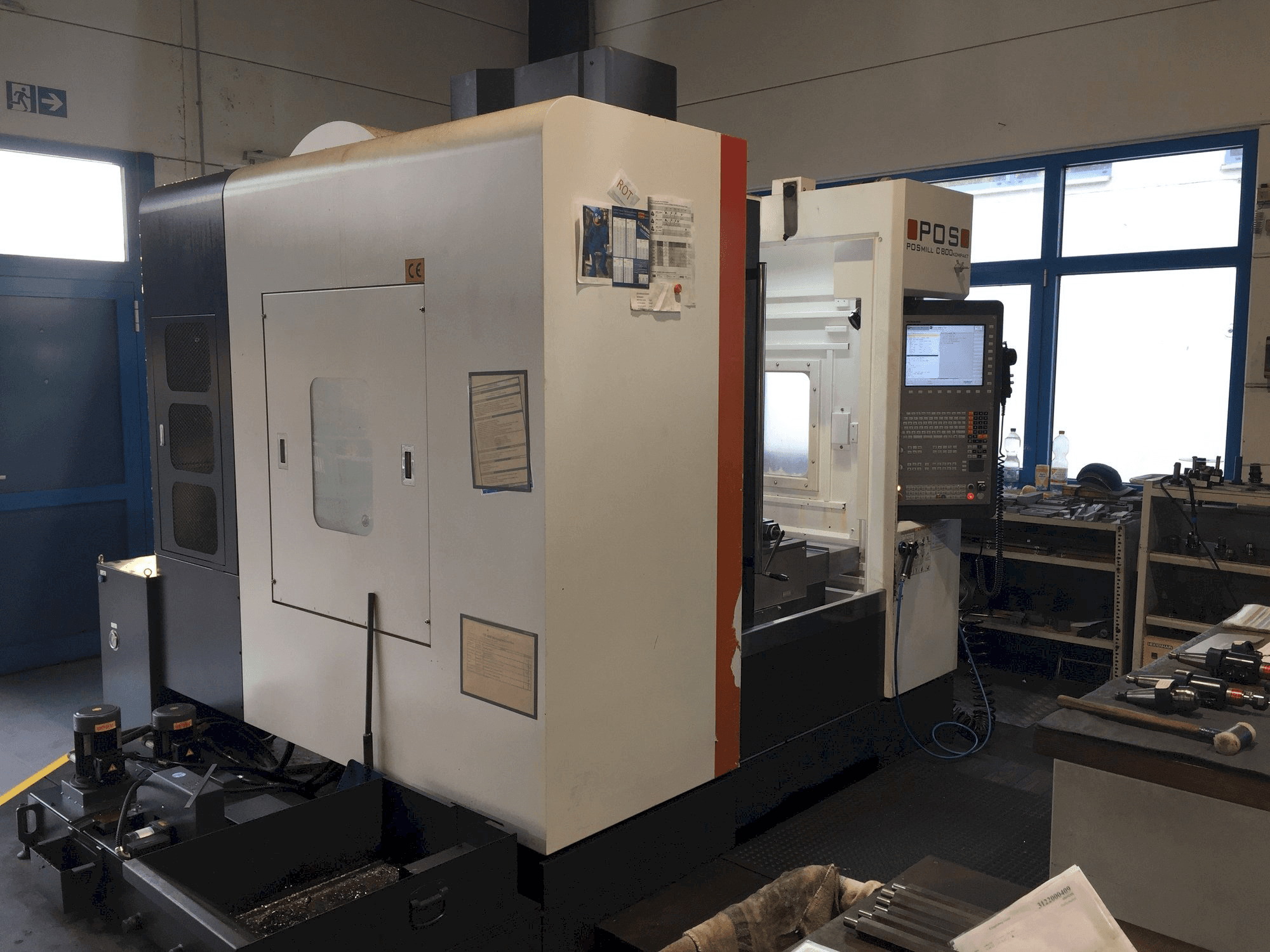 Koneen POSmill C 800 Kompakt etunäkymä