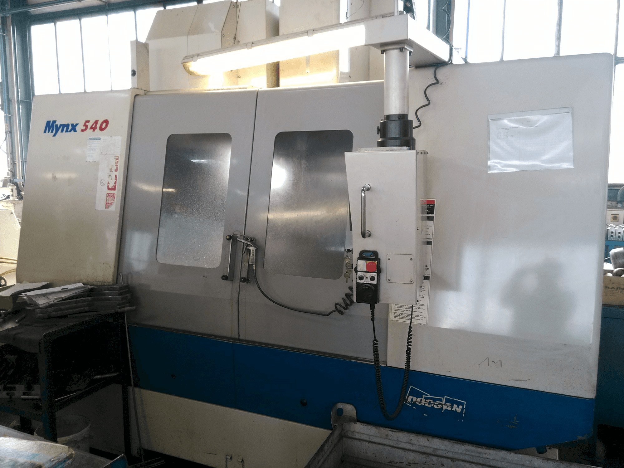 Koneen Doosan Mynx 540 etunäkymä