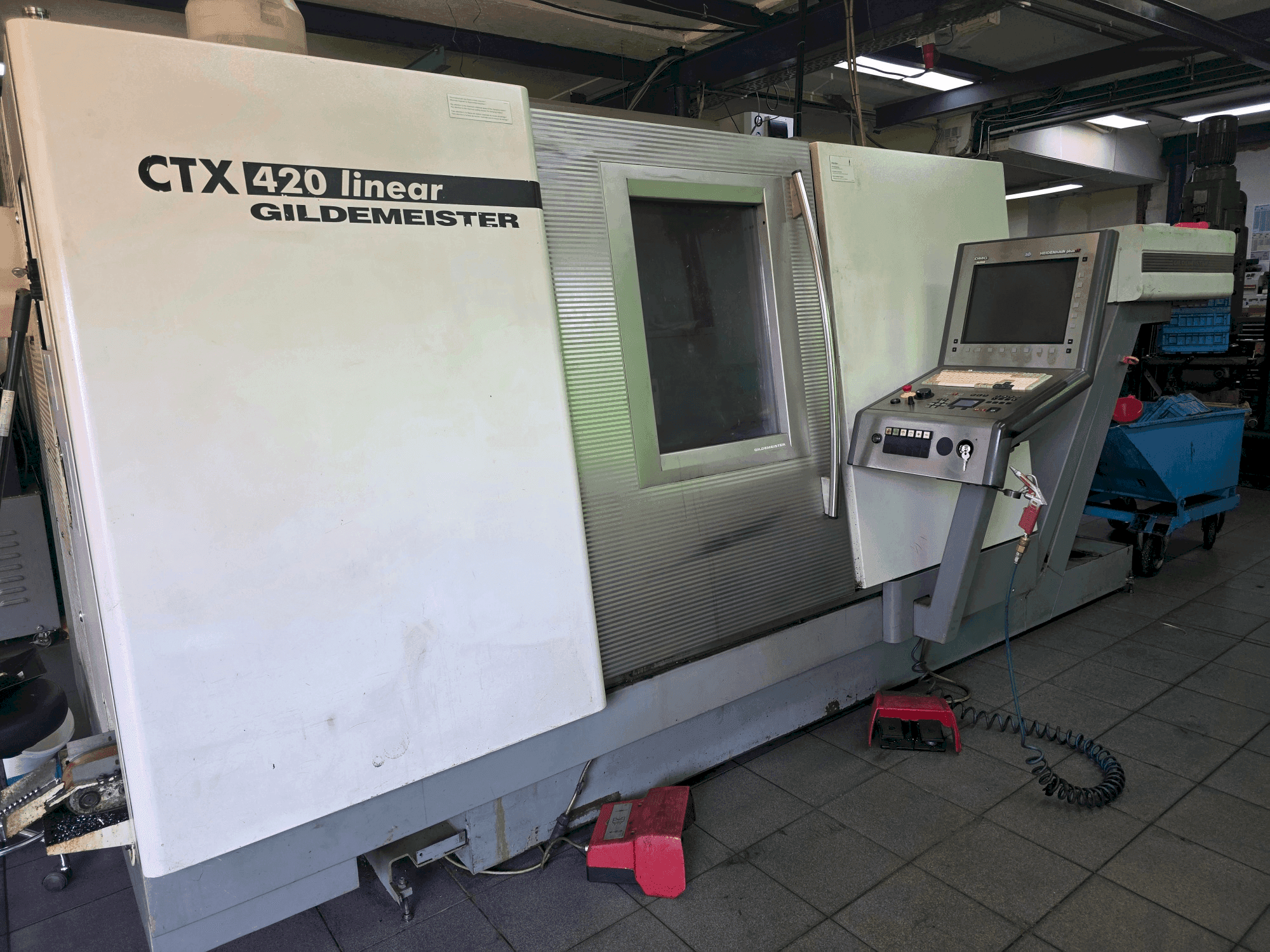 Koneen Gildemeister CTX 420 linear etunäkymä