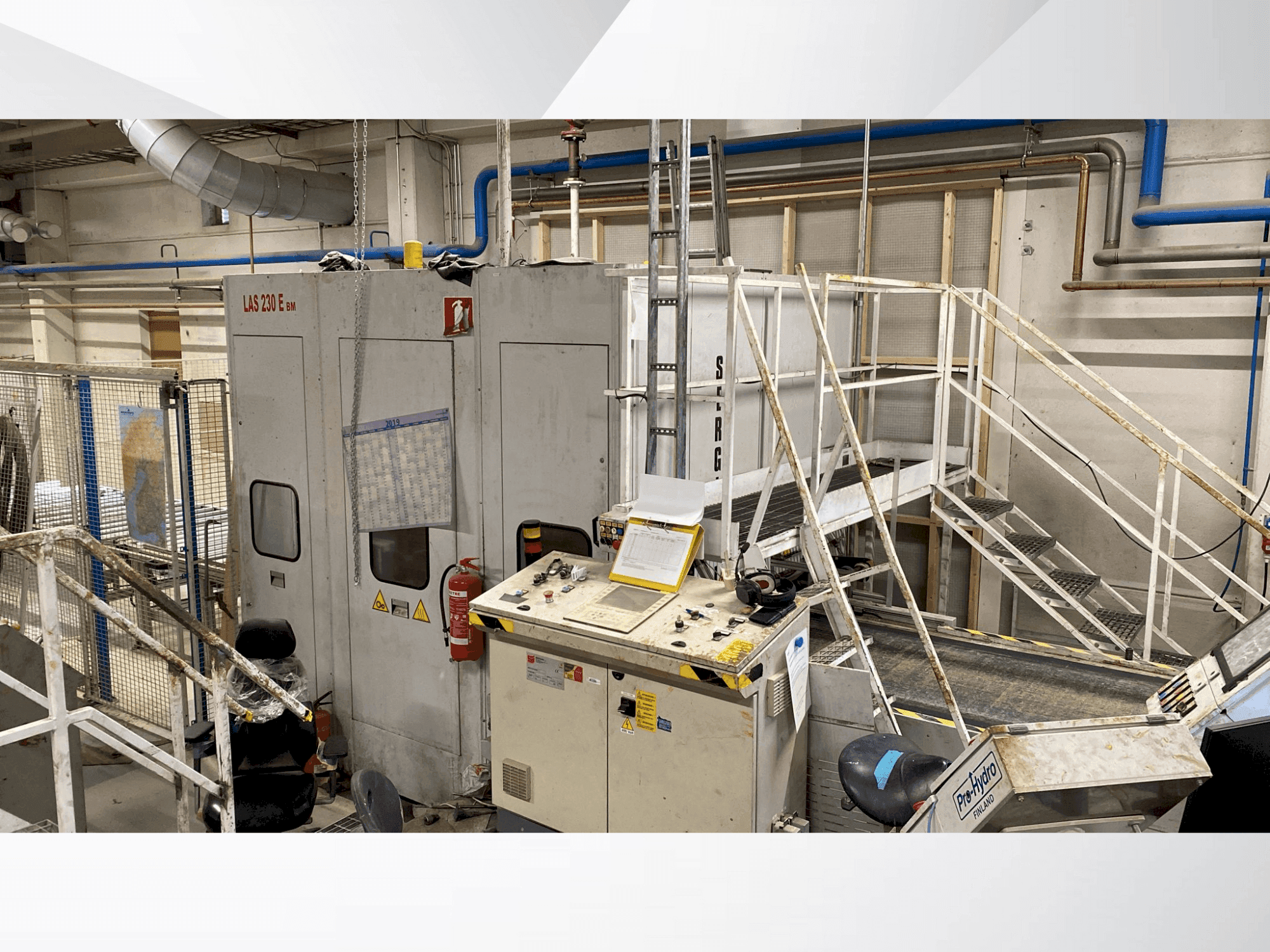 Koneen SERGIANI LAS 230BM etunäkymä