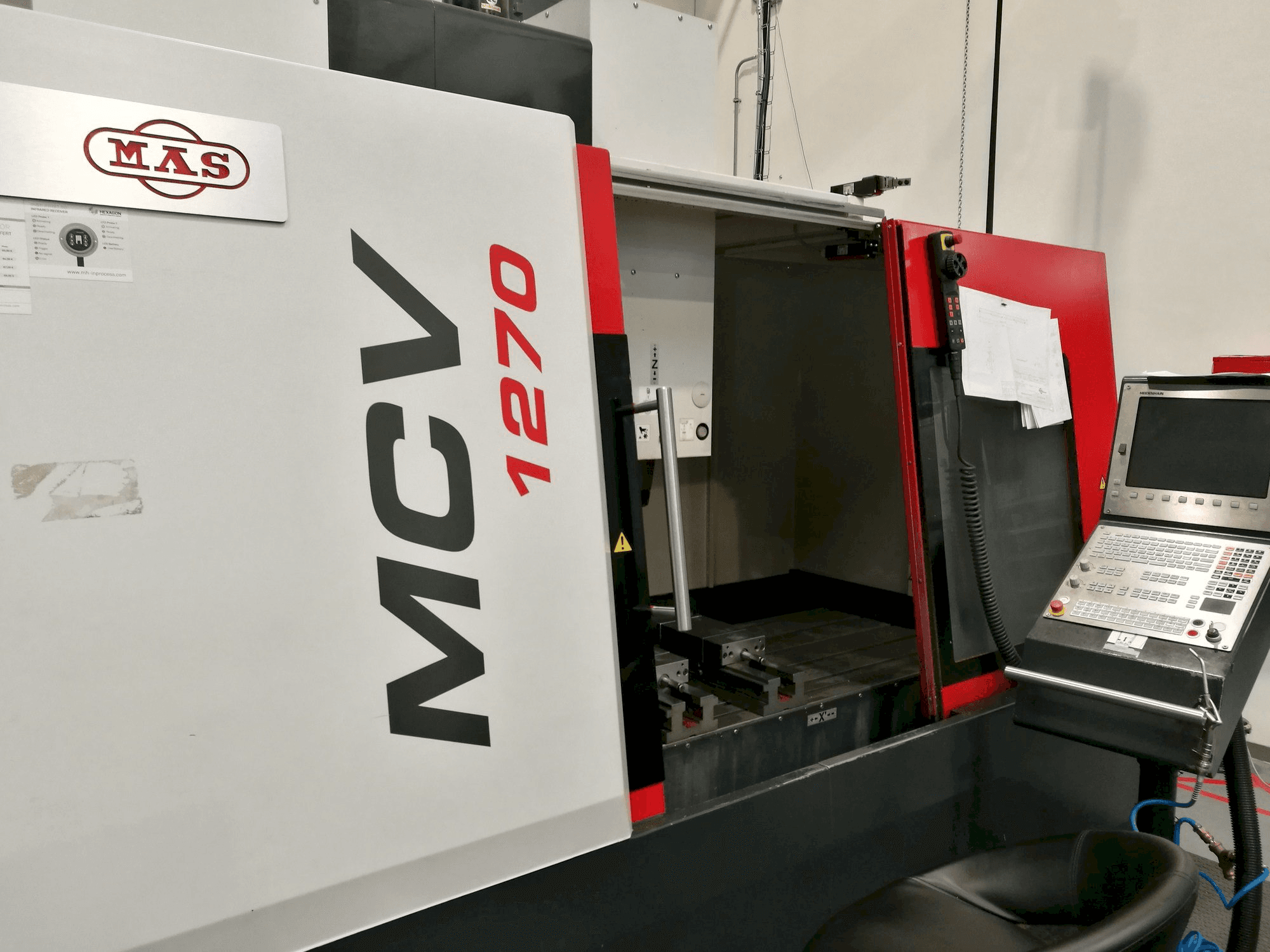 Koneen KOVOSVIT MAS MCV 1270 etunäkymä