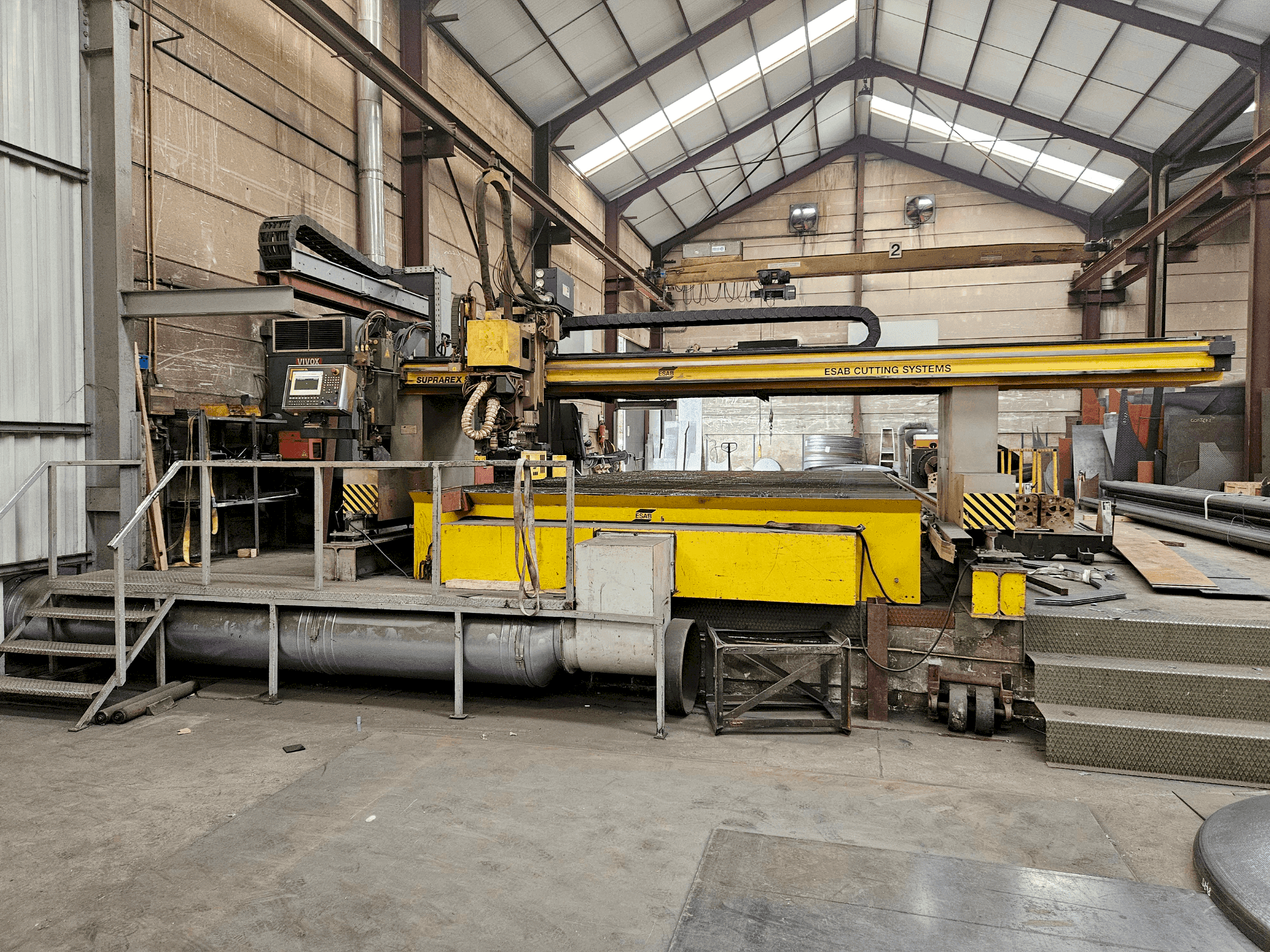 Koneen ESAB SXE-P3 4500 etunäkymä