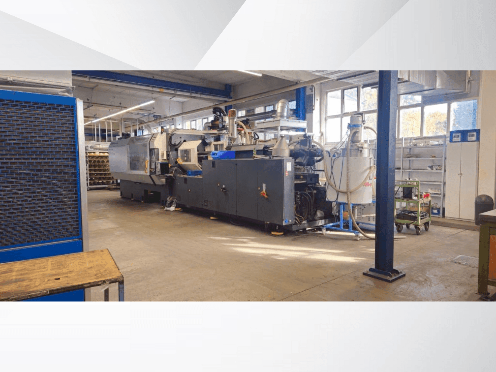 Koneen DEMAG System 650 / 1000-3300 etunäkymä