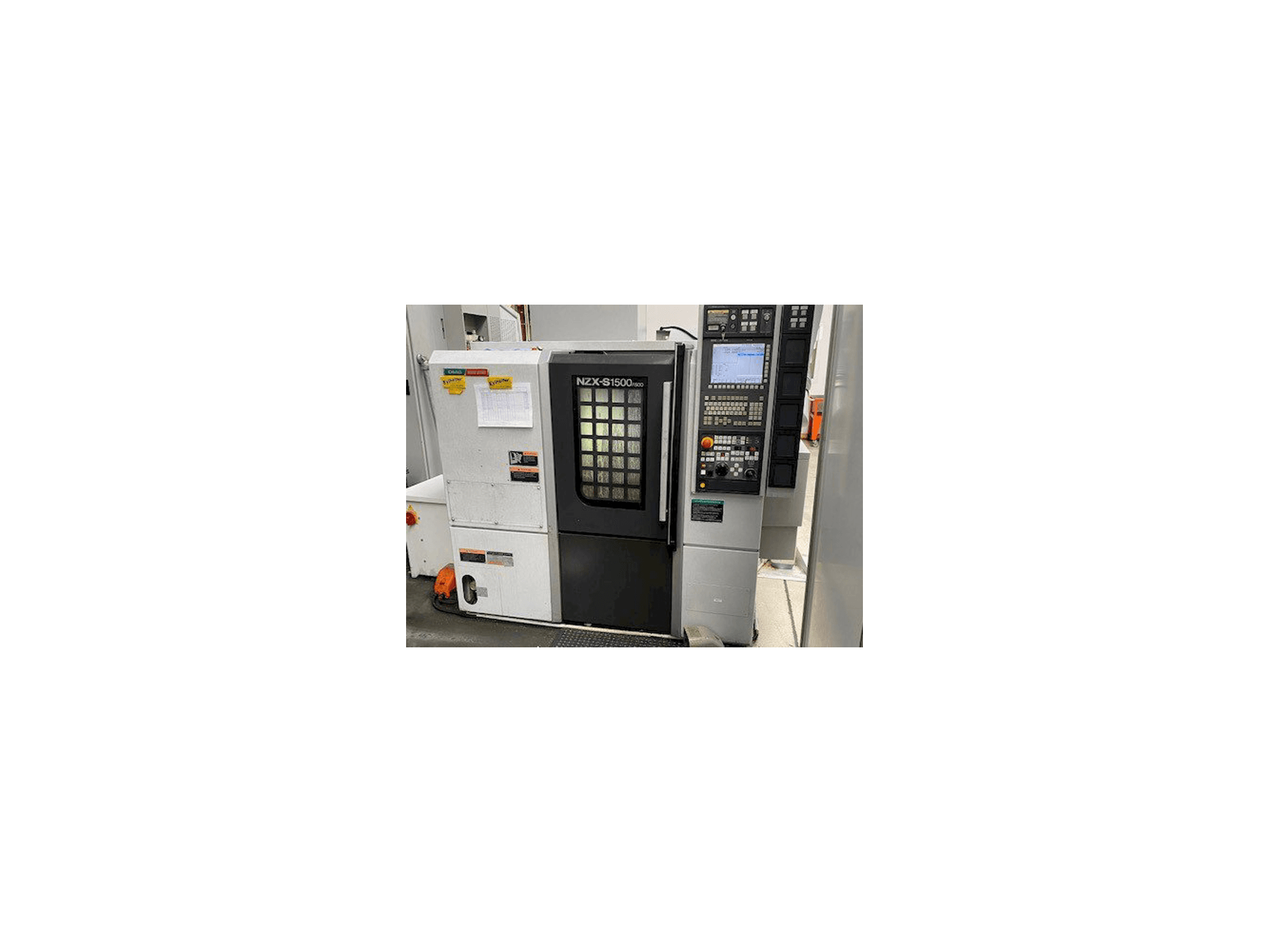 Koneen DMG Mori Seiki NZX-S1500/500 etunäkymä