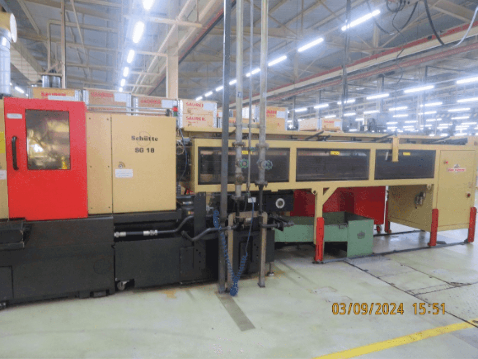 Koneen Schütte SG18 etunäkymä