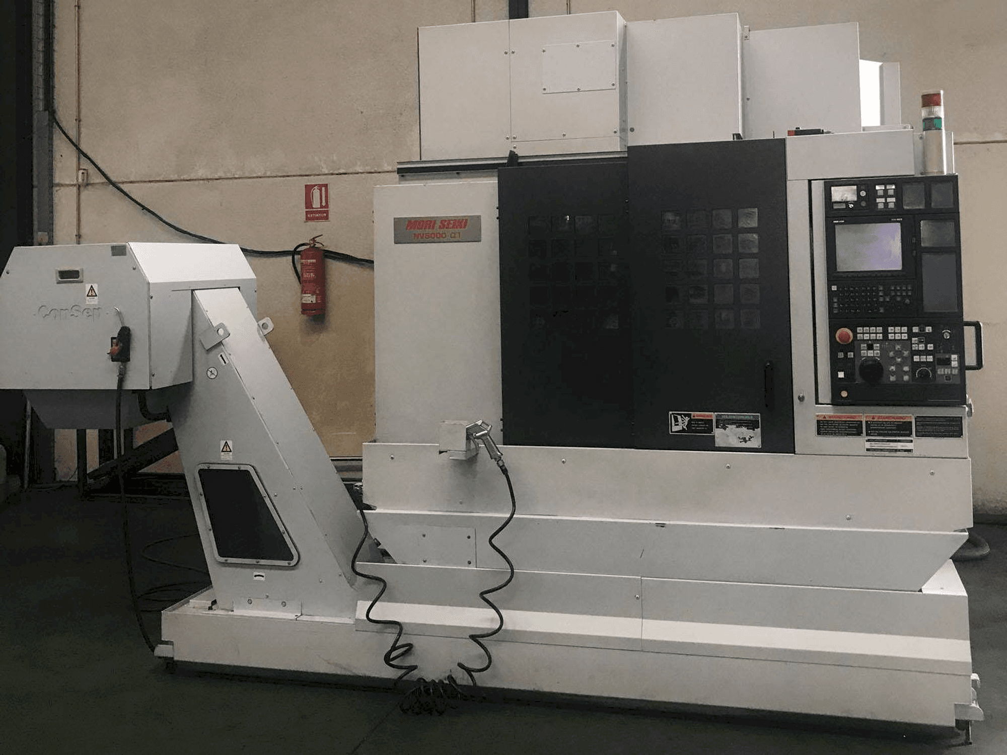 Koneen MORI SEIKI NV5000 Alpha 1A/40 etunäkymä