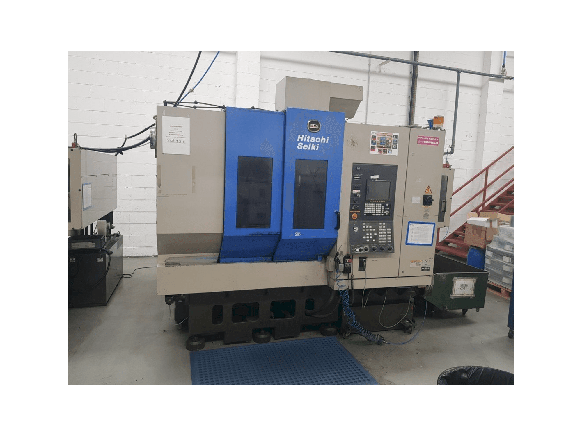 Koneen HITACHI SEIKI VS50 etunäkymä