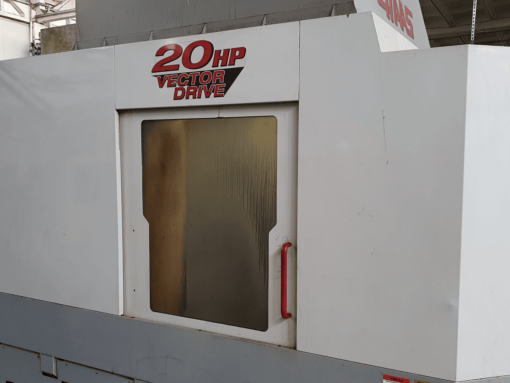 Koneen HAAS HS-1RP HE etunäkymä