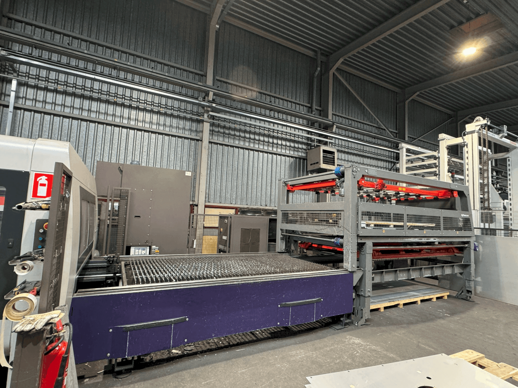 Koneen Bystronic ByTrans 3015 Standard etunäkymä