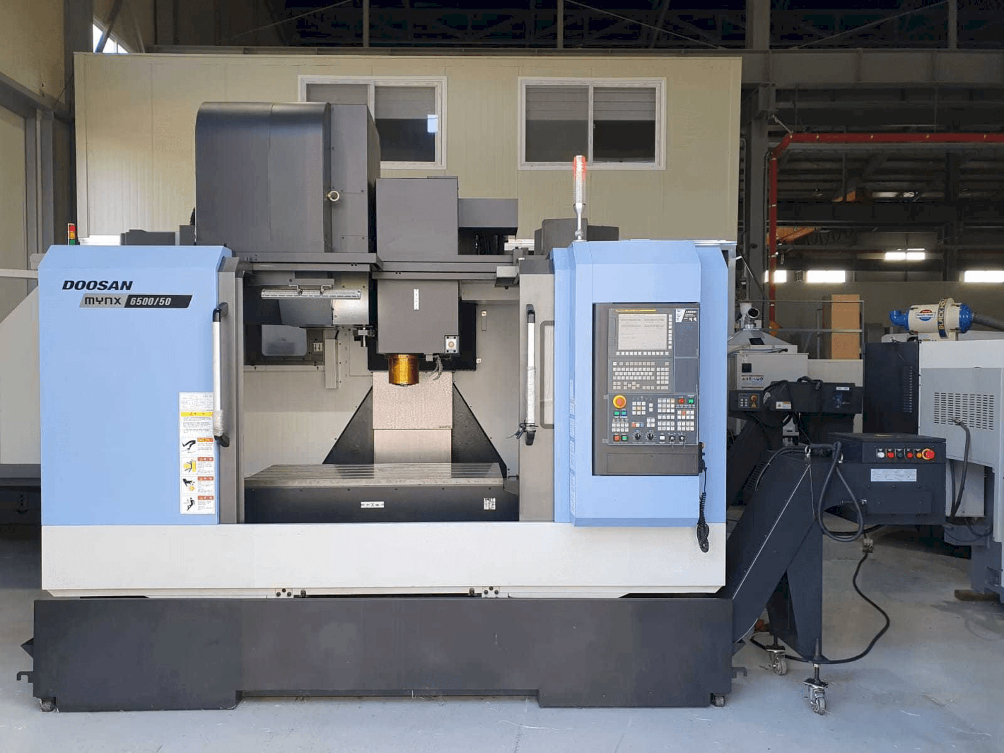 Koneen Doosan Mynx 6500/50 etunäkymä