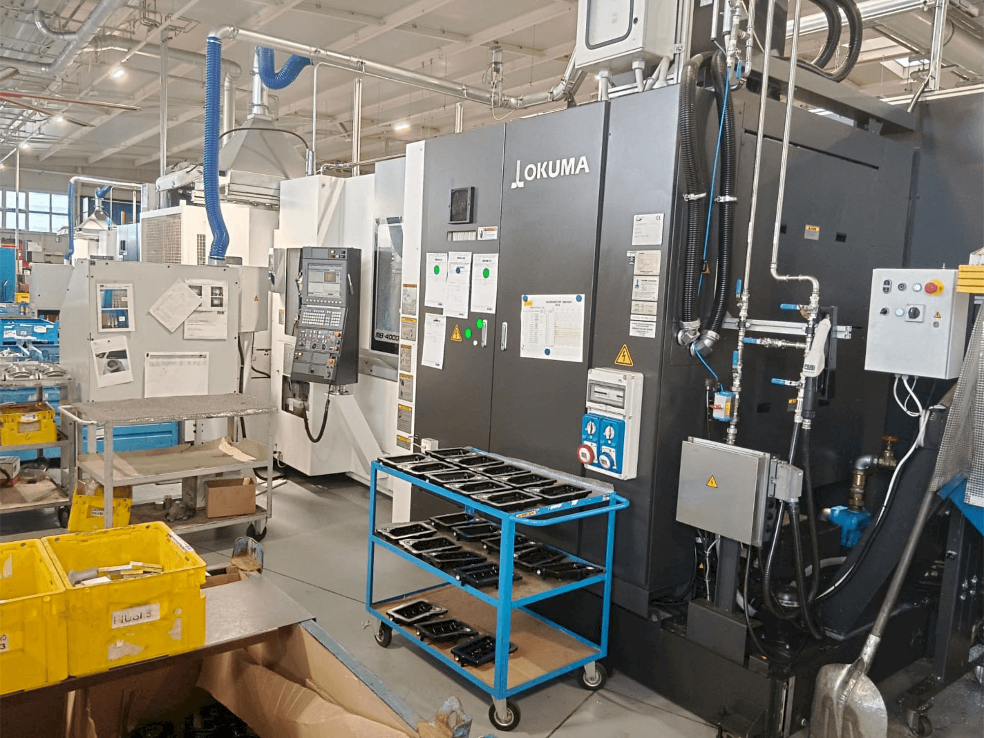 Koneen Okuma MB-4000H etunäkymä