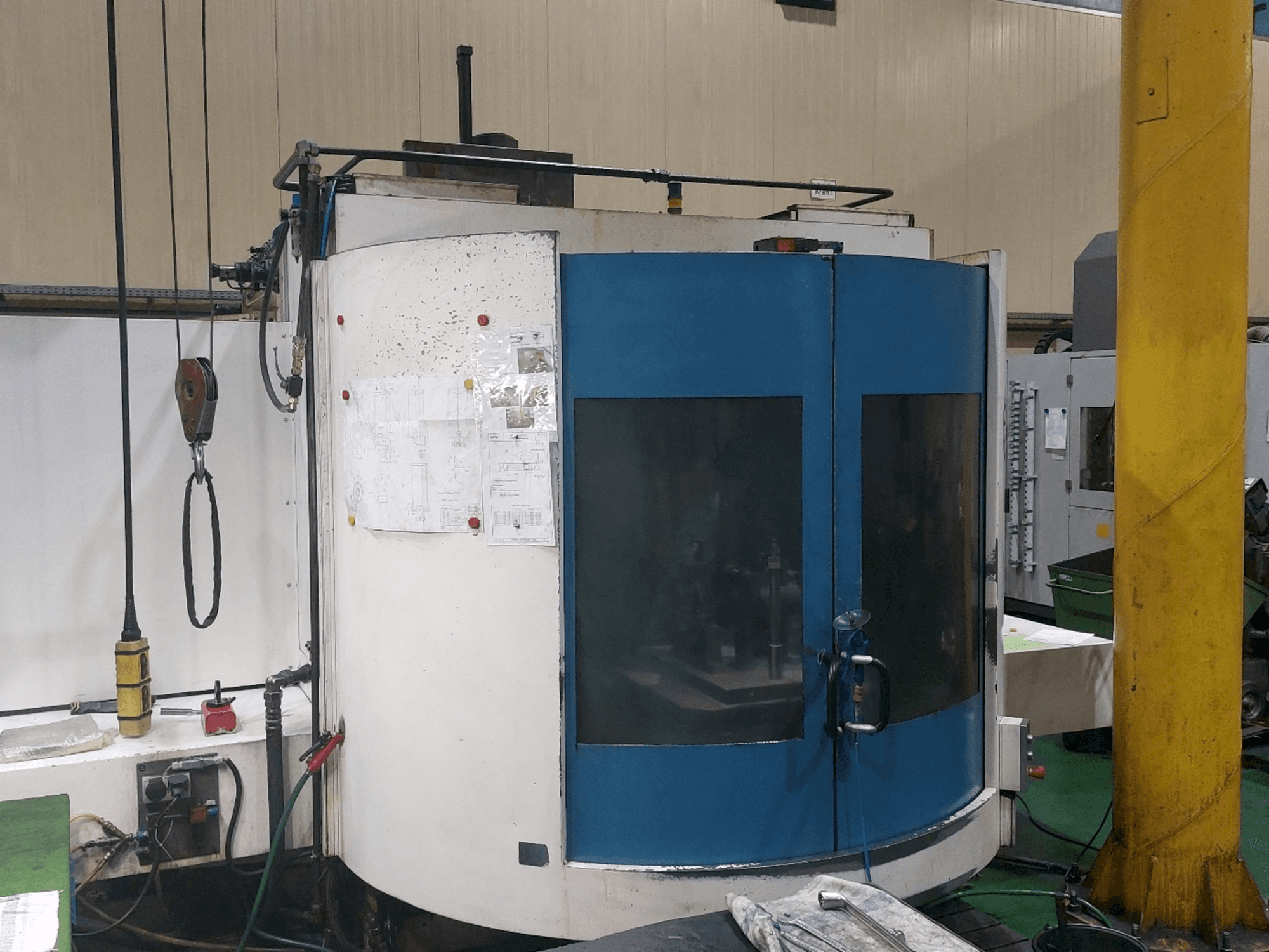 Koneen Heckert CWK630 etunäkymä