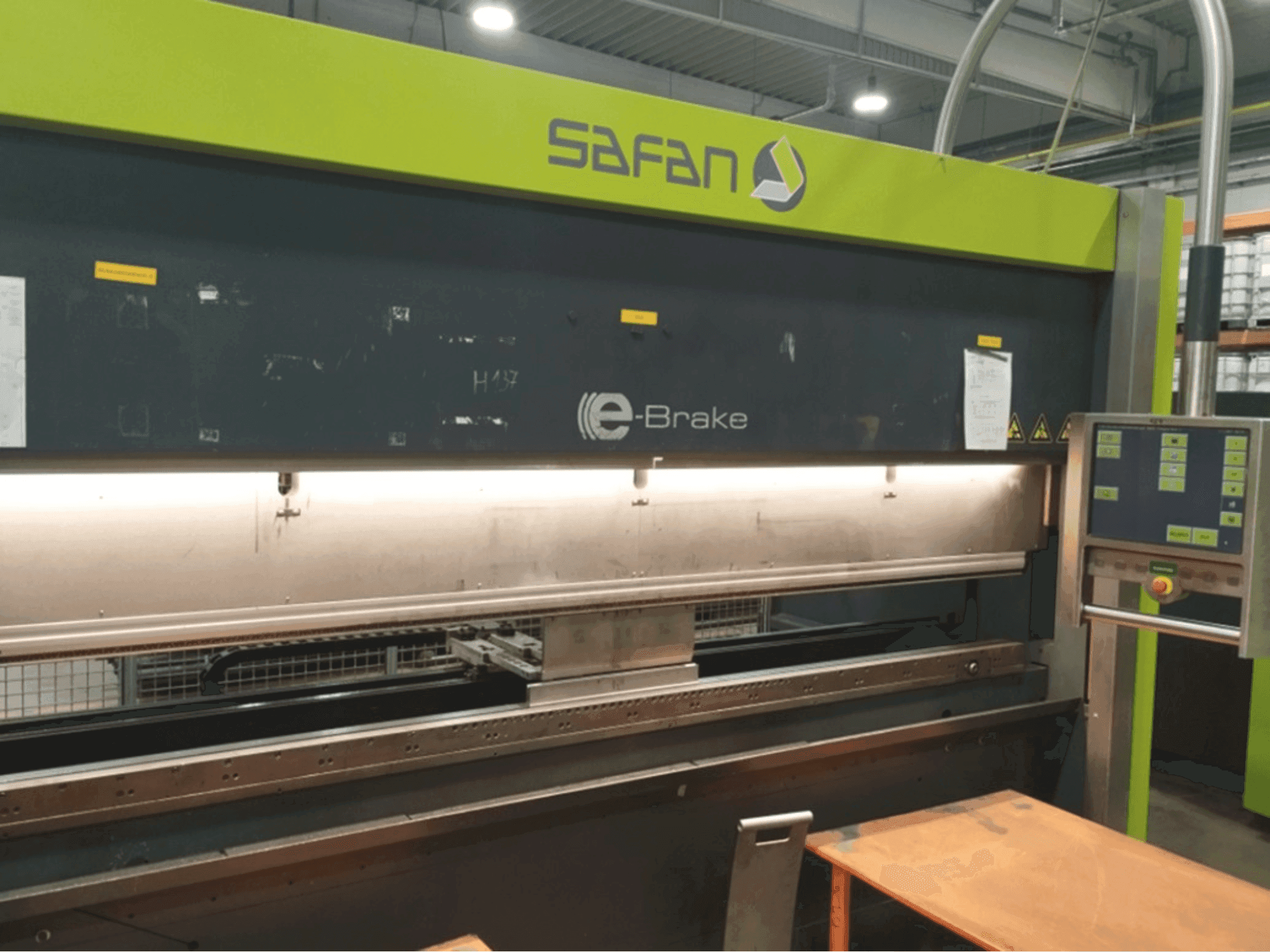 Koneen Safan SAFAN E-BRAKE 100-3100 etunäkymä