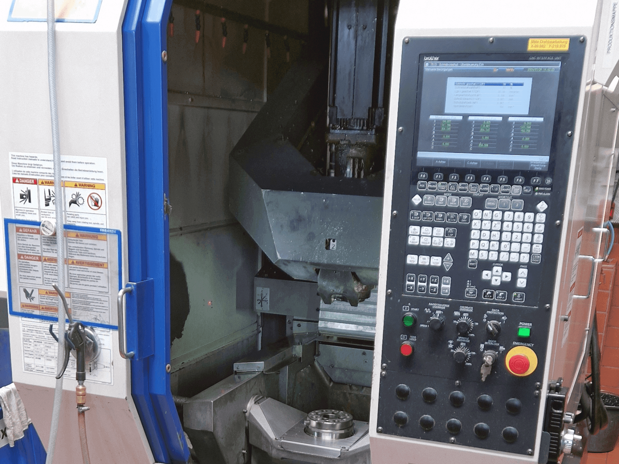 Koneen Brother Speedio M140x1 etunäkymä