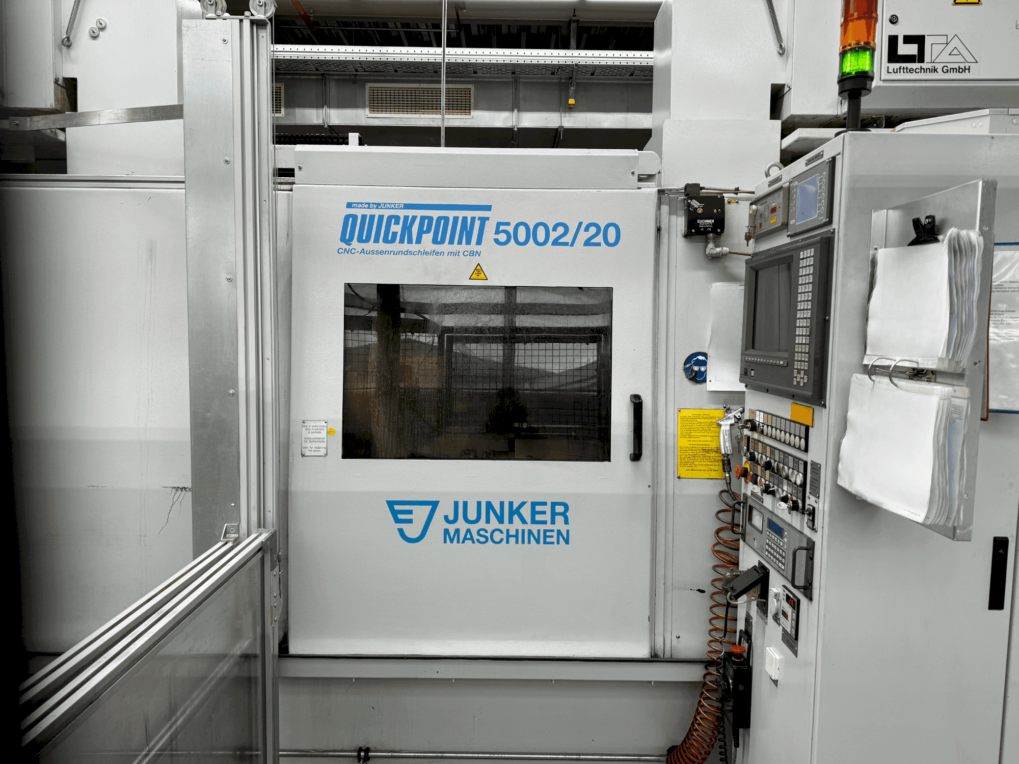 Koneen JUNKER Quickpoint 5002/20 etunäkymä