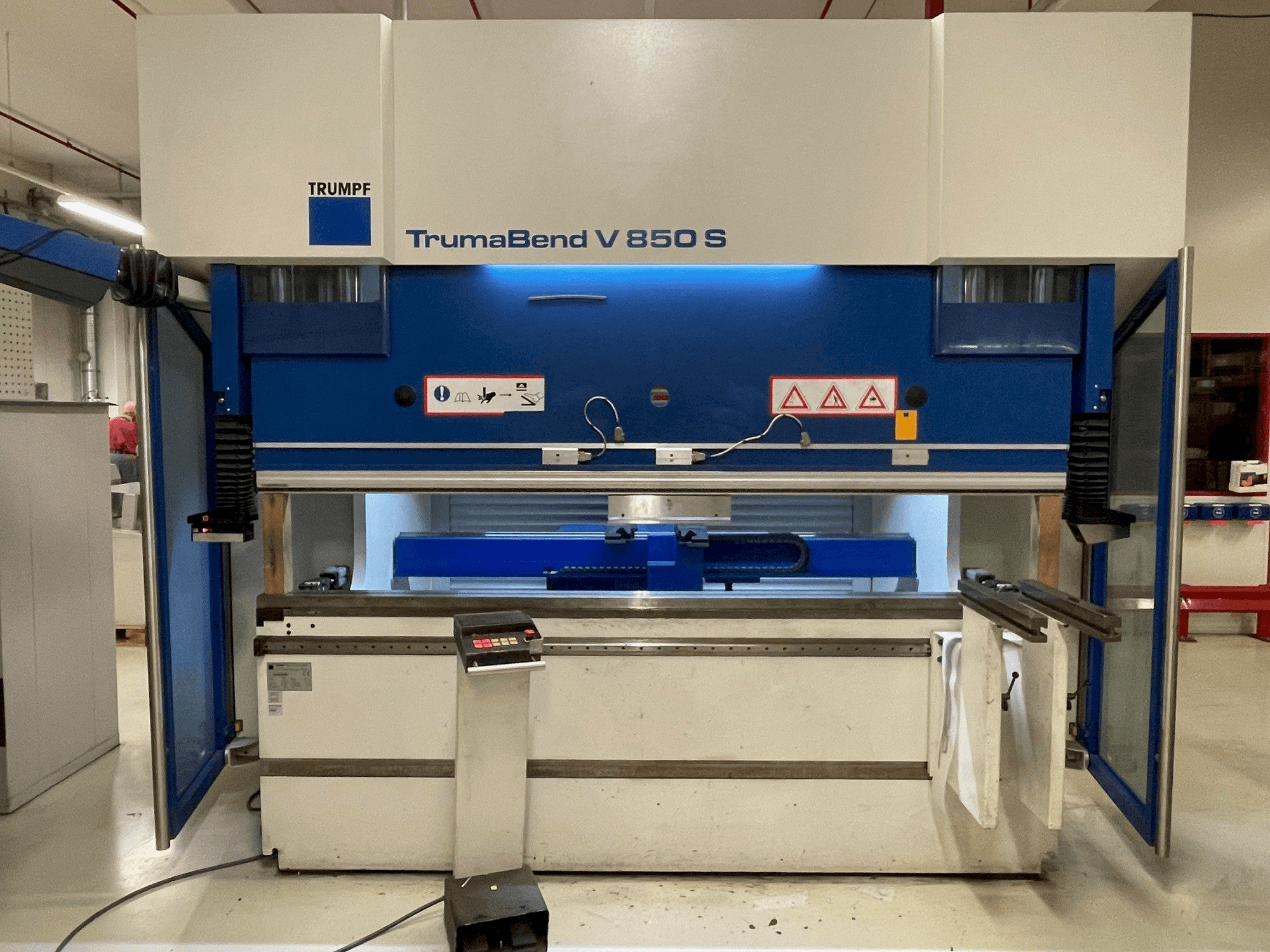 Koneen TRUMPF TrumaBend V 850SX etunäkymä
