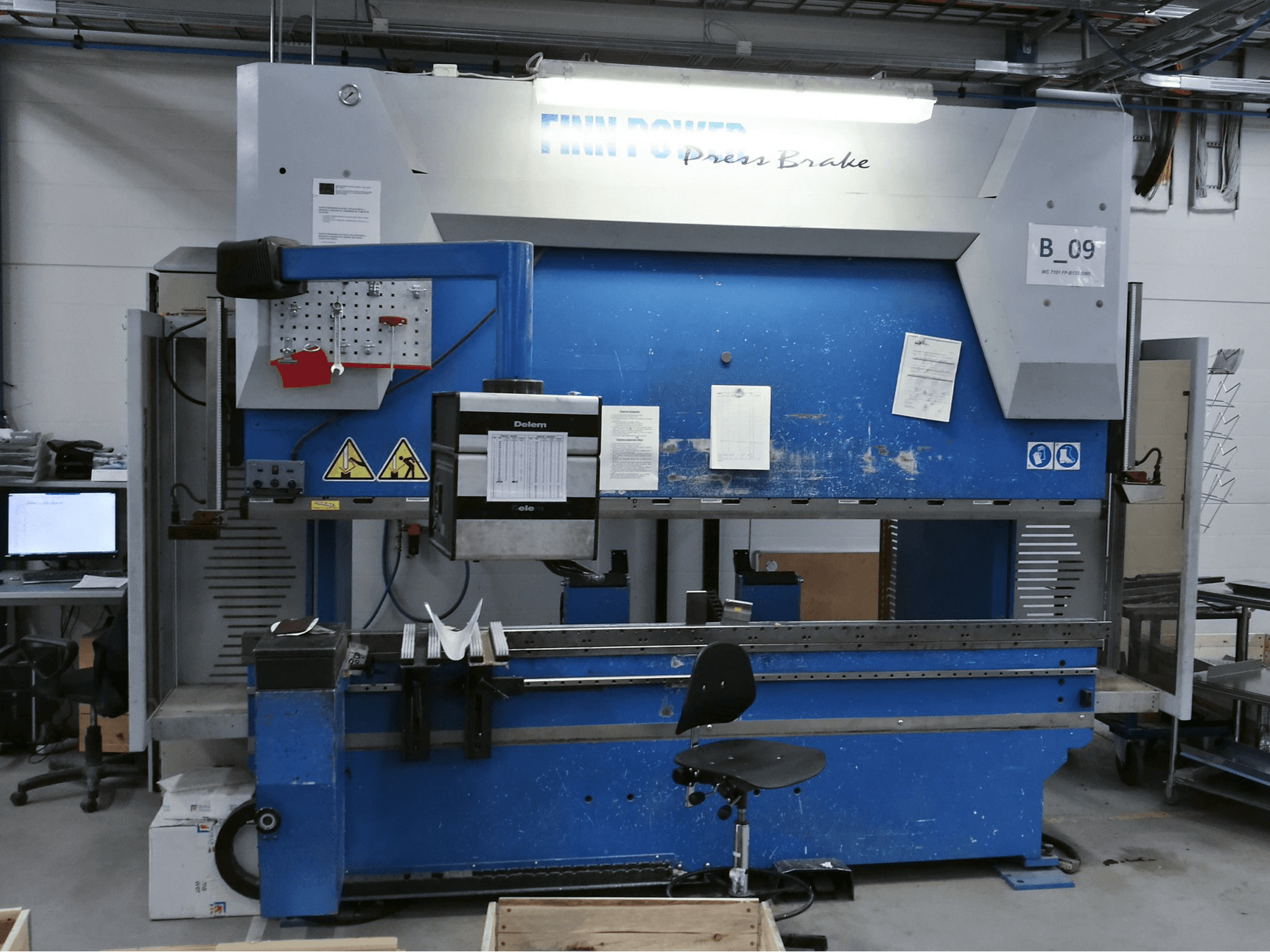 Koneen Finn-Power etunäkymäB 125-3060 GC CL6