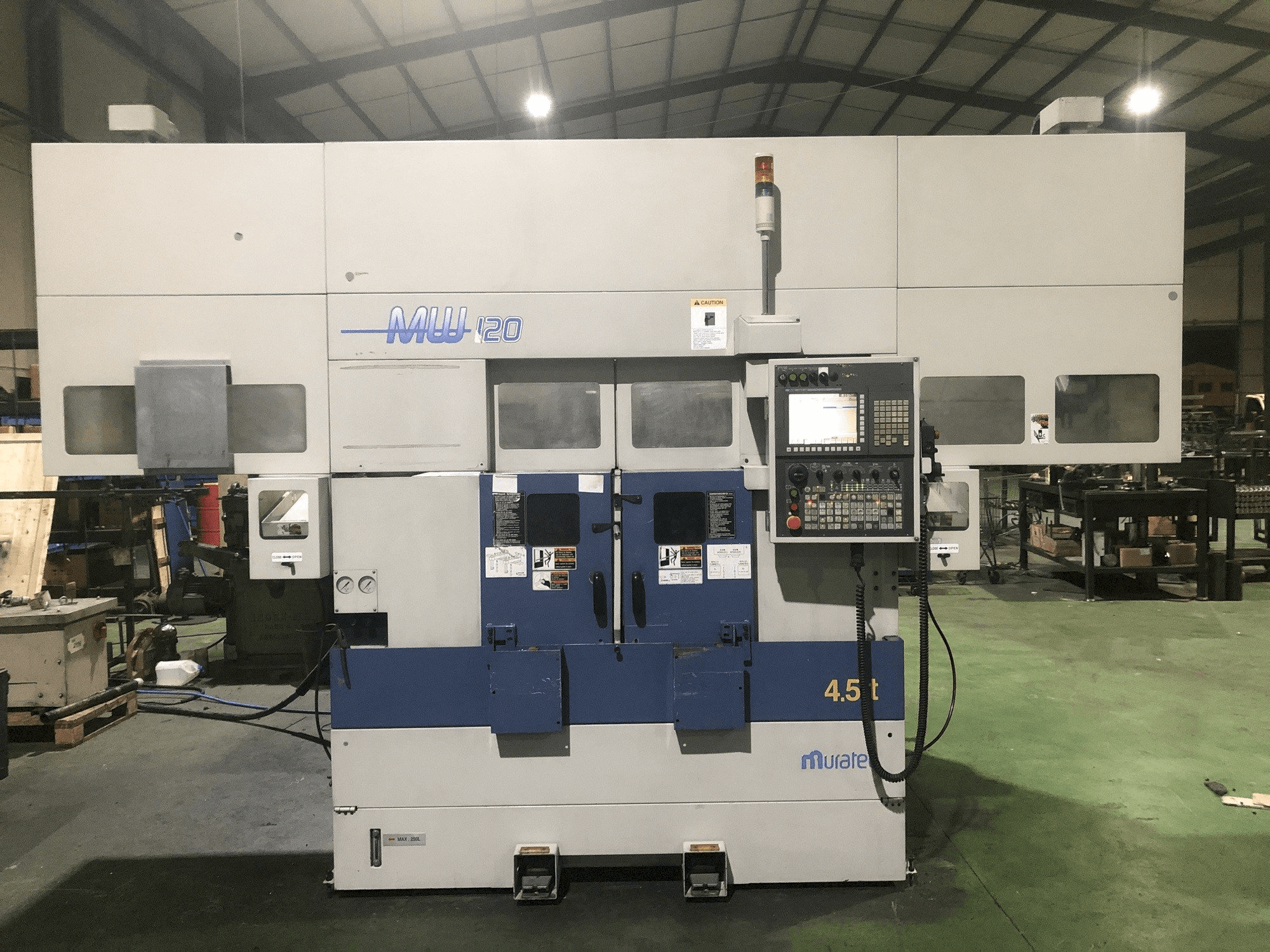 Koneen Muratec MW 120 GT etunäkymä